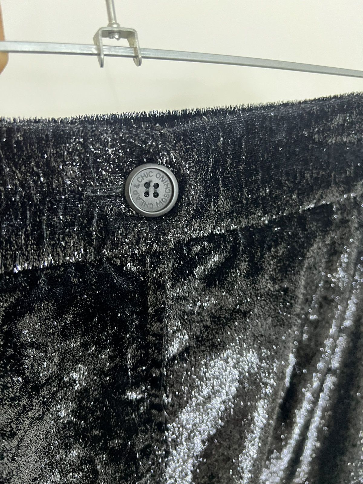 Moschino Moschino skirt m black shiny lace Size 28" / US 6 / IT 42 - 5 Thumbnail