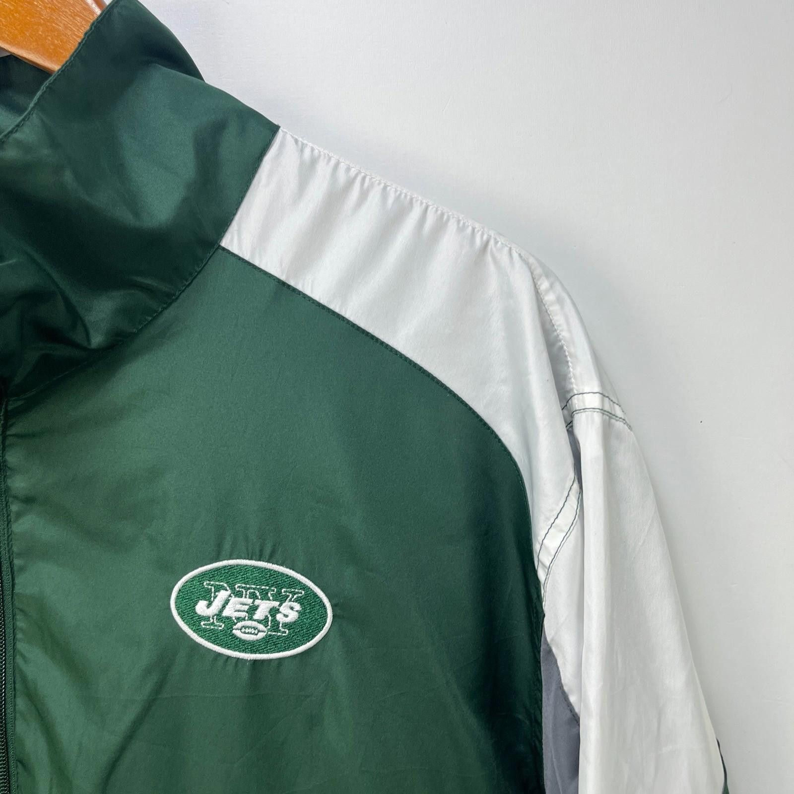 Other Vintage New York Jets Windbreaker Jacket 2XL Size ONE SIZE - 3 Thumbnail