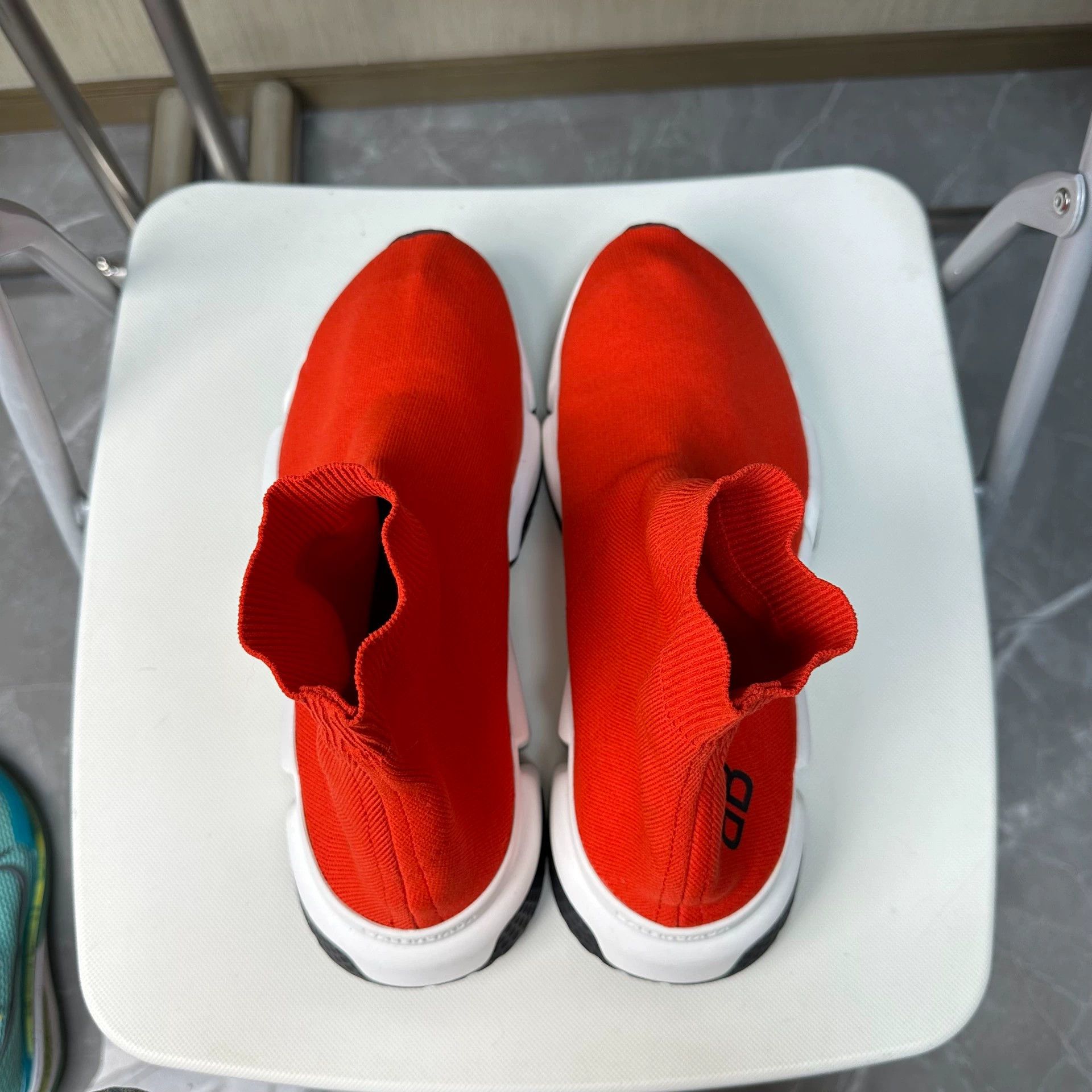 Balenciaga Balenciaga Speed Trainer Bright Red 45 Size US 10 / EU 43 - 4 Thumbnail