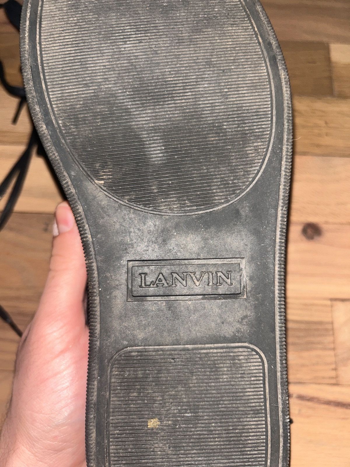 Lanvin Lanvin DBB1 Black Suede Size US 9 / EU 42 - 7 Thumbnail