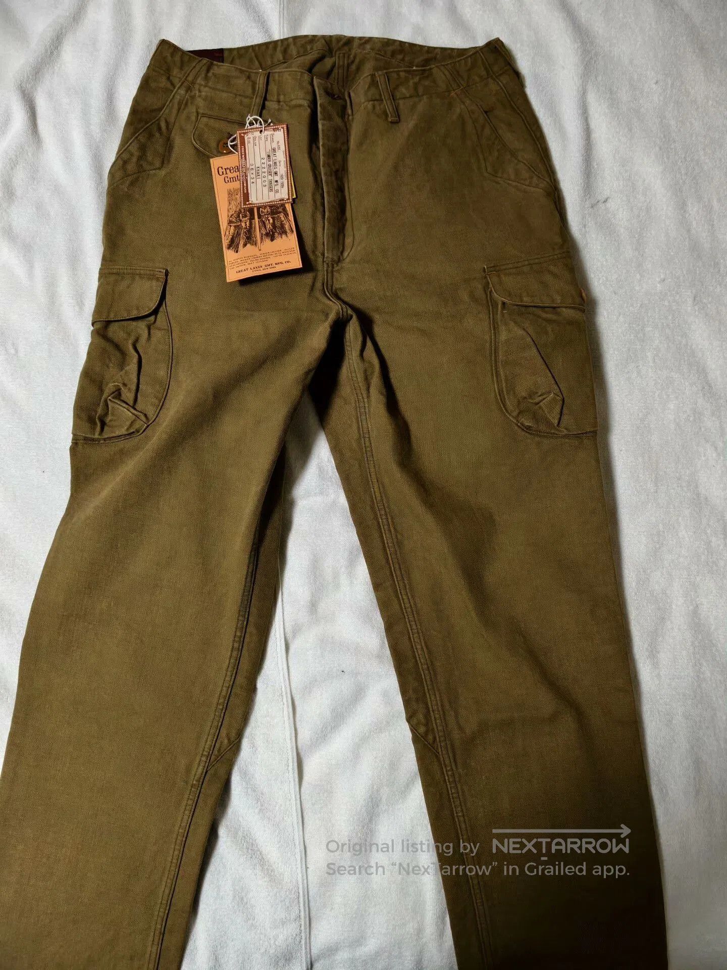 Freewheelers FREEWHEELERS TIMBER CRUISER Cargo Pants. Size US 36 / EU 52 - 1 Thumbnail