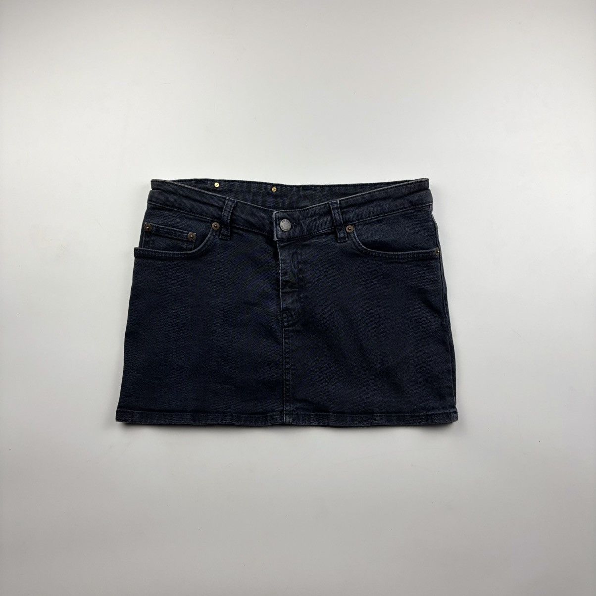 Prada Prada Denim Mini Skirt Size 29" - 1 Thumbnail