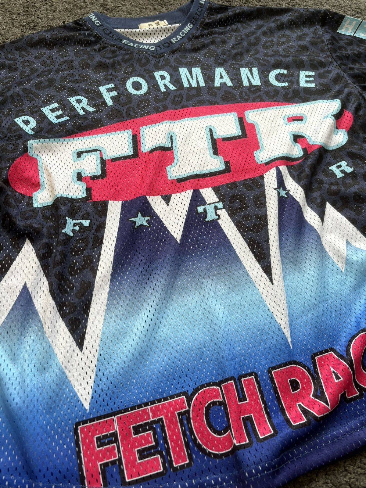 Other Vintage fetch racing racing blue long sleeves jersey Size US M / EU 48-50 / 2 - 14 Thumbnail