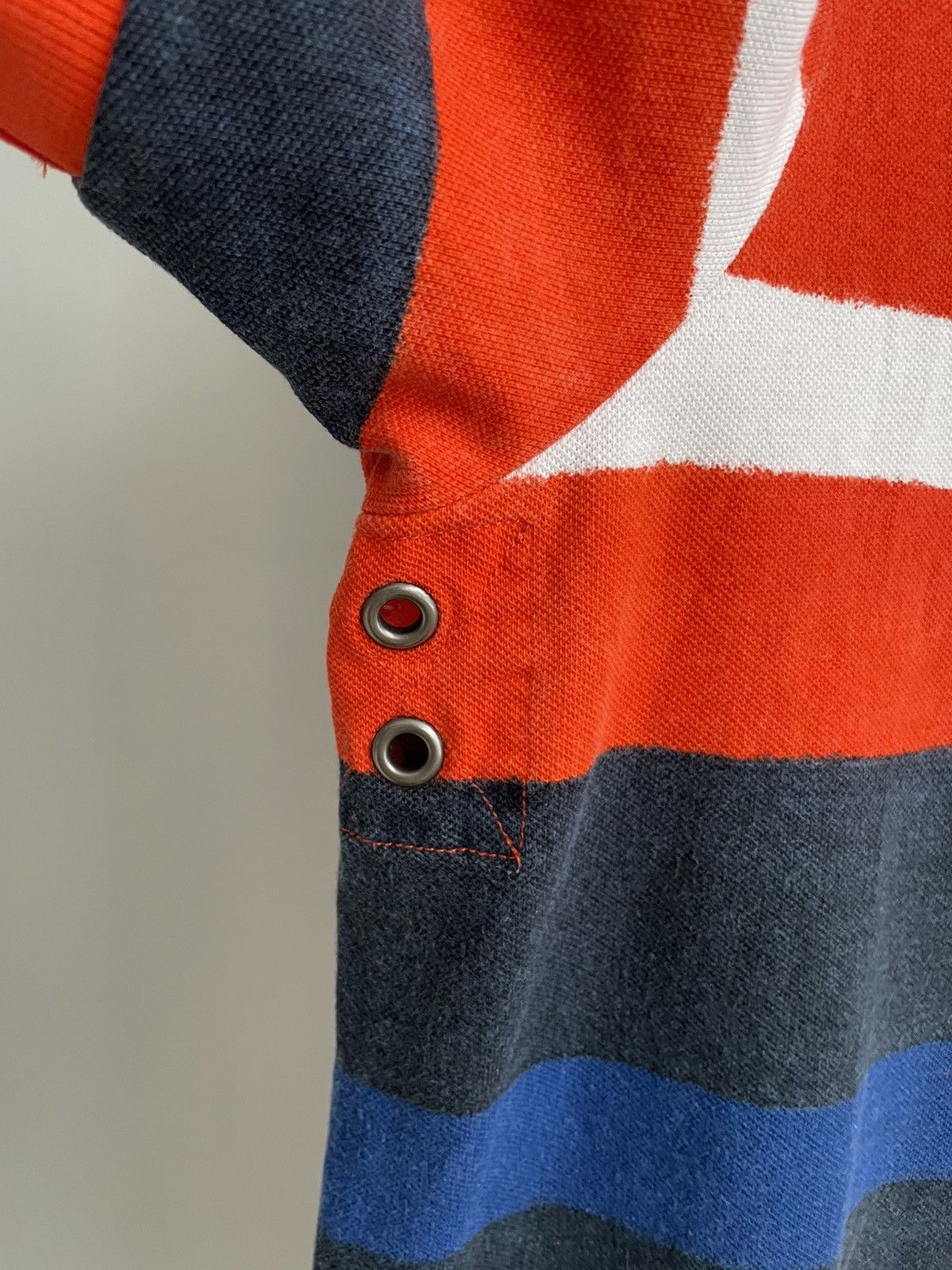 Polo Ralph Lauren Polo Ralph Lauren PRL vintage Stripped Polo Shirt Tee Size US XL / EU 56 / 4 - 4 Thumbnail