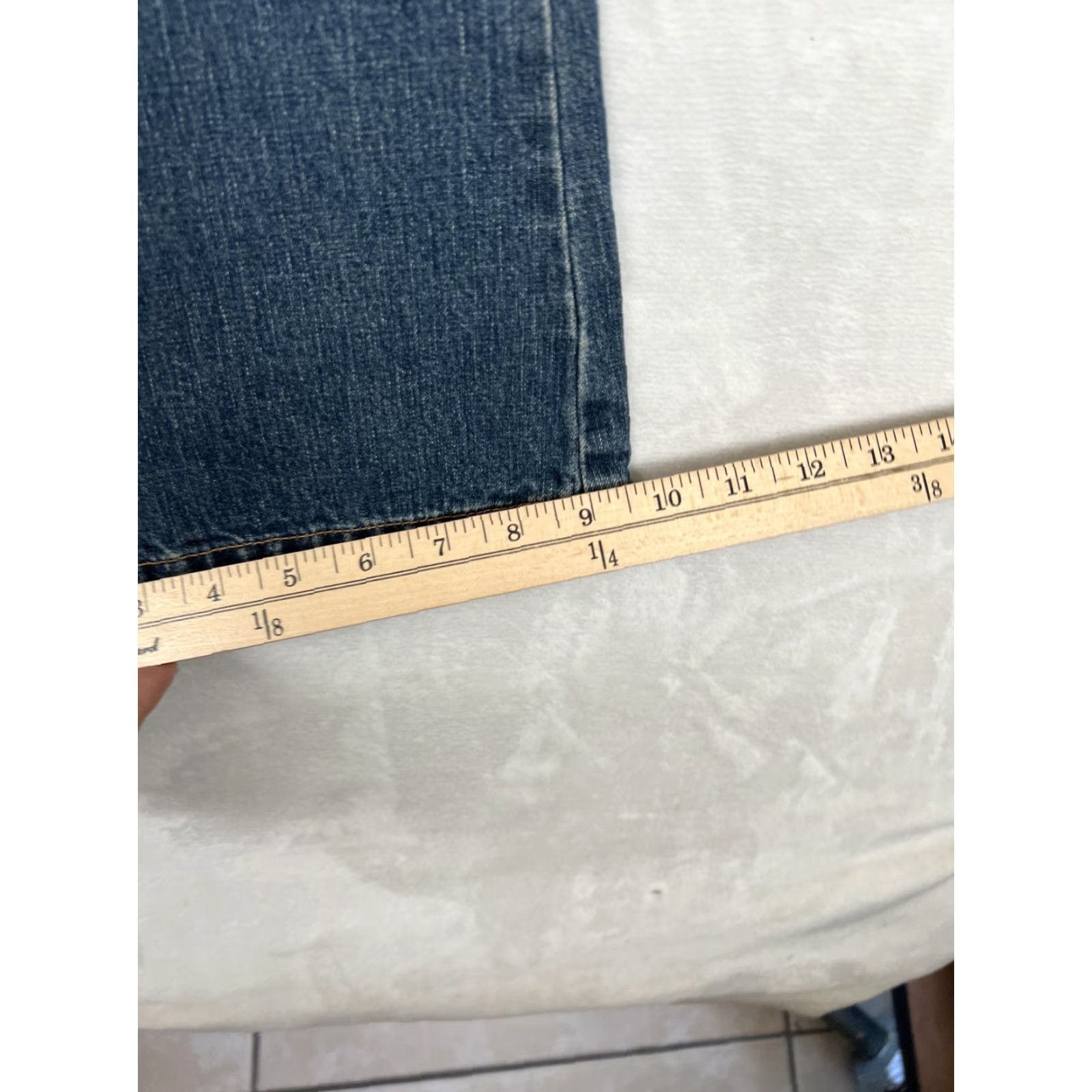 Abercrombie & Fitch VINTAGE Abercrombie & Fitch Bootcut Jeans Womens 10 Blue Medium Wash Denim Y2K Size 32" / US 10 / IT 46 - 3 Thumbnail