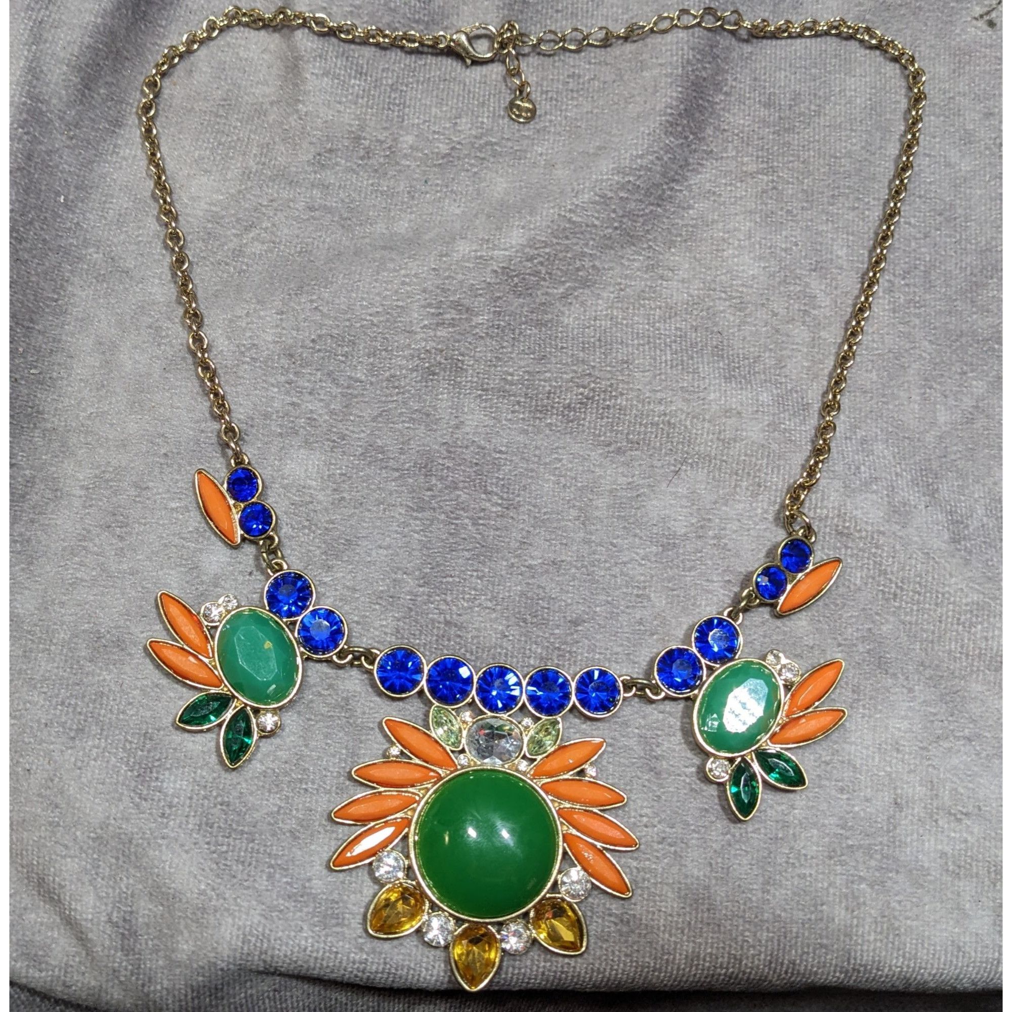 Other Elegant Glam Birds Of Paradise Gemmed Necklace Size ONE SIZE - 6 Thumbnail