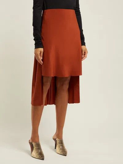 Chloe o1y0825 Mini Skirt in Brown Size 28" / US 6 / IT 42 - 2 Thumbnail