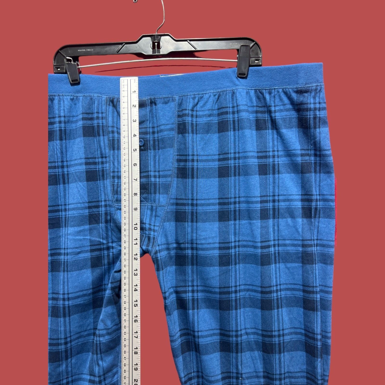 Other Goodfellow - Men's Plaid Pajama Pants - Blue - XXL Size ONE SIZE - 5 Thumbnail