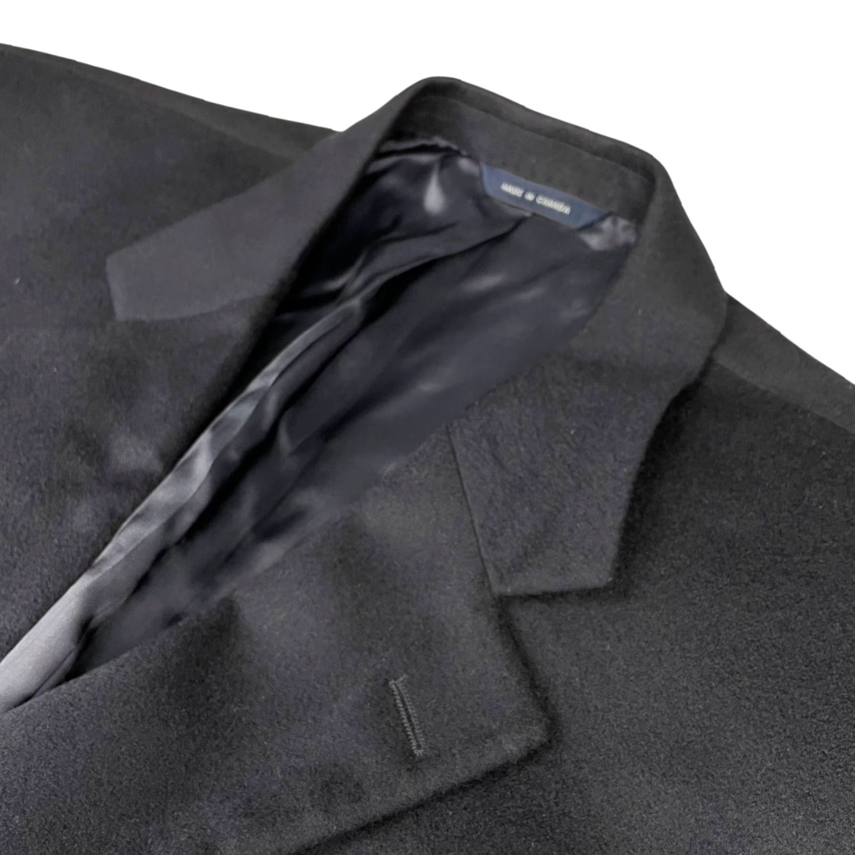 Brooks Brothers Brooks Brothers x Loro Piana Mens Blazer 3-Button Navy Blue 100% Cashmere 46 Long Regular Fit Mens Womens Womens Size 46R - 2 Thumbnail