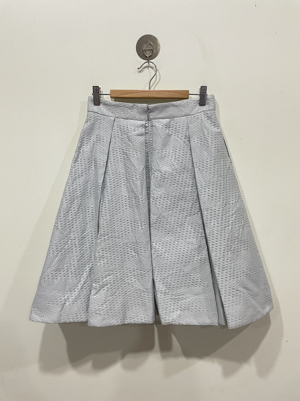 Antonio Berardi Berardi Pleated Mid Length Skirt Size 28" / US 6 / IT 42 - 2 Thumbnail