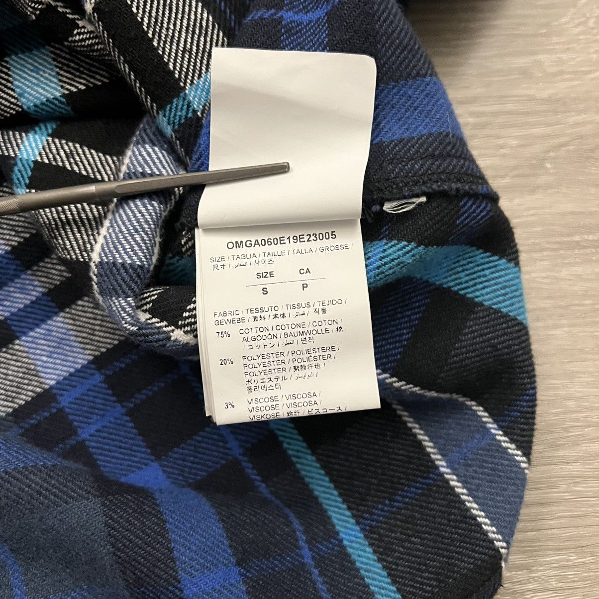 Off-White Off-White Mariana De Silva Checked Flannel Size US S / EU 44-46 / 1 - 15 Thumbnail
