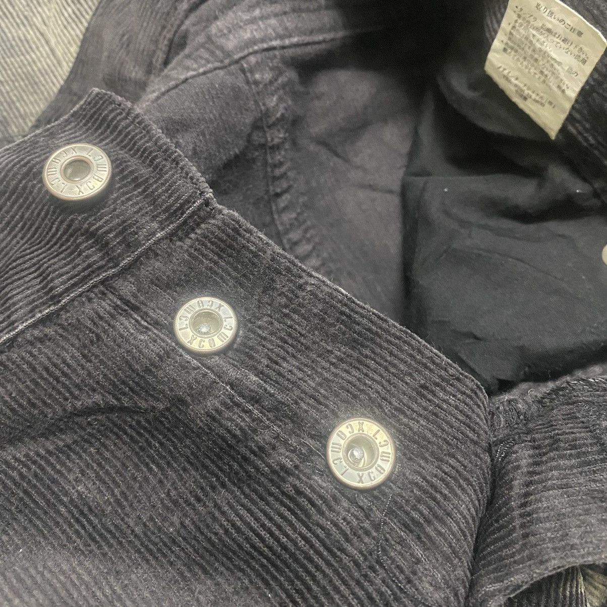 LOWBOX Japanese Brand LOWBOX Acid Wash Corduroy Flare Pants Size US 31 - 21 Thumbnail