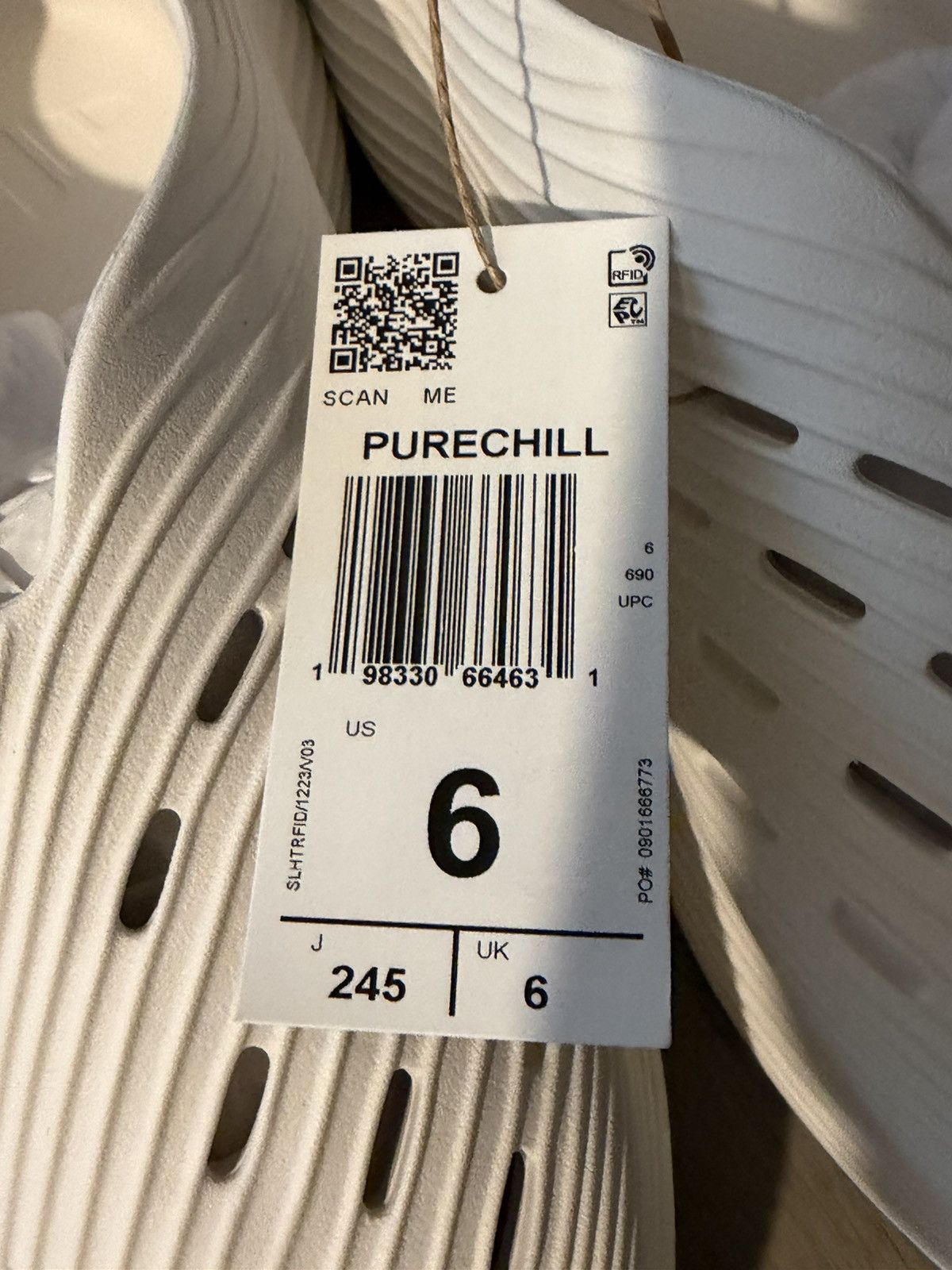 Adidas Size 6 - adidas Purechill Runner White Core Black Size US 6 / EU 39 - 4 Thumbnail