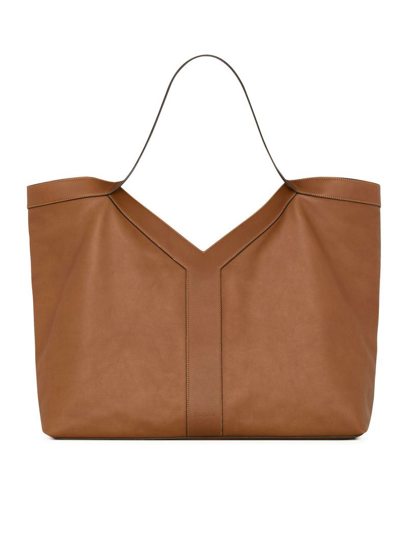 Saint Laurent Paris LARGE LEATHER TOTE Size ONE SIZE - 1 Preview