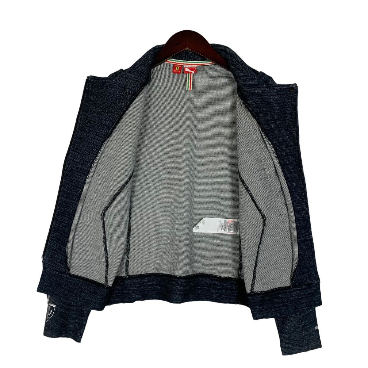 Ferrari × Puma Puma Ferrari Sport Wear Streetwear Biker Double Jacket Size XS / US 0-2 / IT 36-38 - 7 Thumbnail