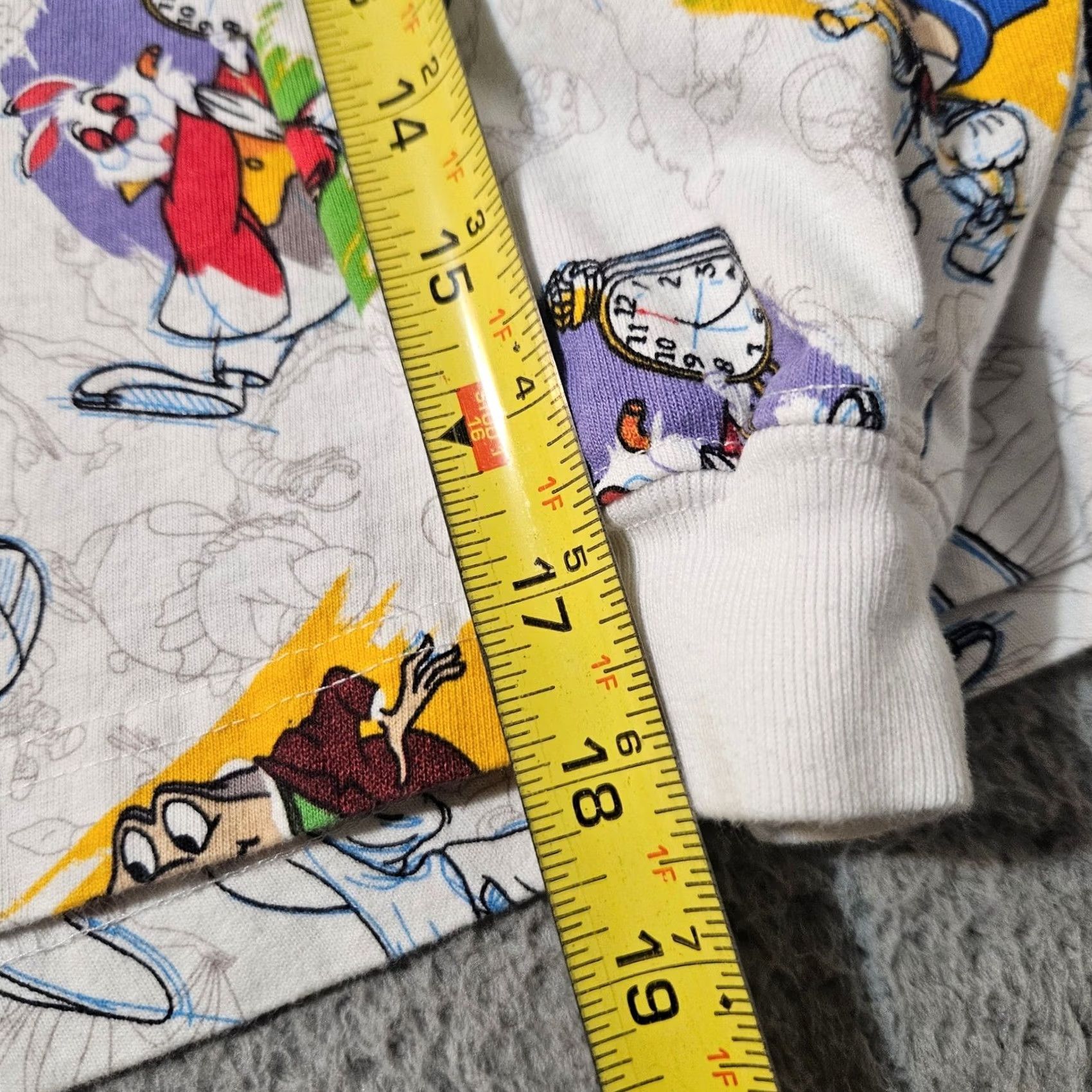 Disney Disney Mens Large White Disneyland Disneyworld Resort Spirit Jersey AOP Size US L / EU 52-54 / 3 - 6 Thumbnail