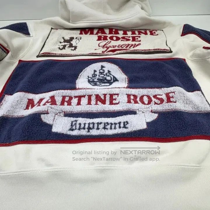 Martine Rose Supreme x Martine Rose Towel Zip Up Hoodie 0079. Size US S / EU 44-46 / 1 - 9 Thumbnail
