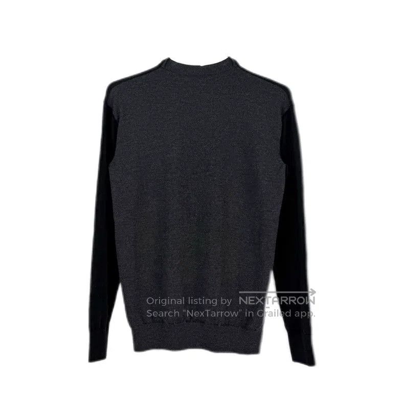 Loewe Loewe Black embroidered logo wool sweater Size XS / US 0-2 / IT 36-38 - 2 Thumbnail