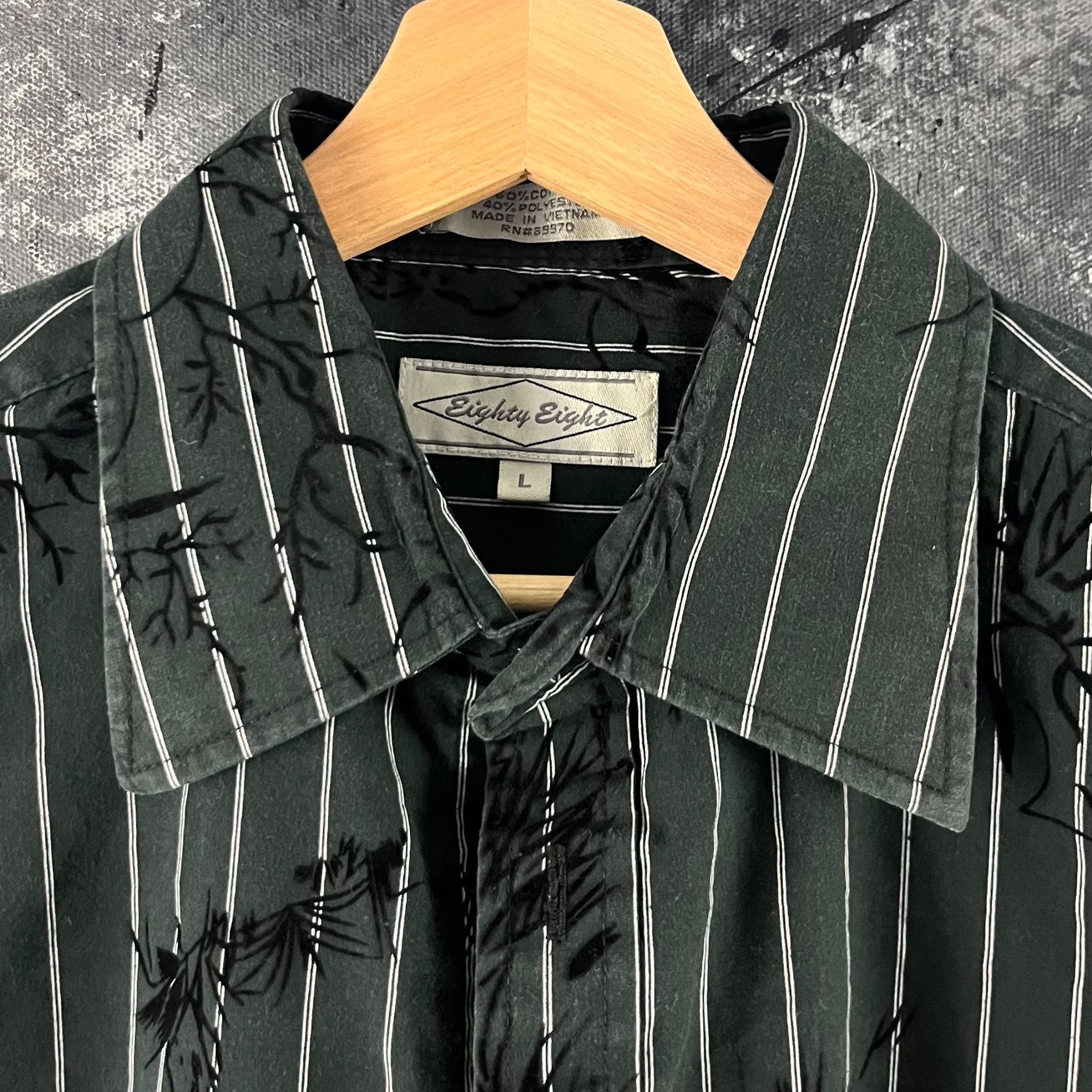 Eighty Eight × Vintage Vintage Y2K Eighty eight shirt Size US L / EU 52-54 / 3 - 4 Thumbnail