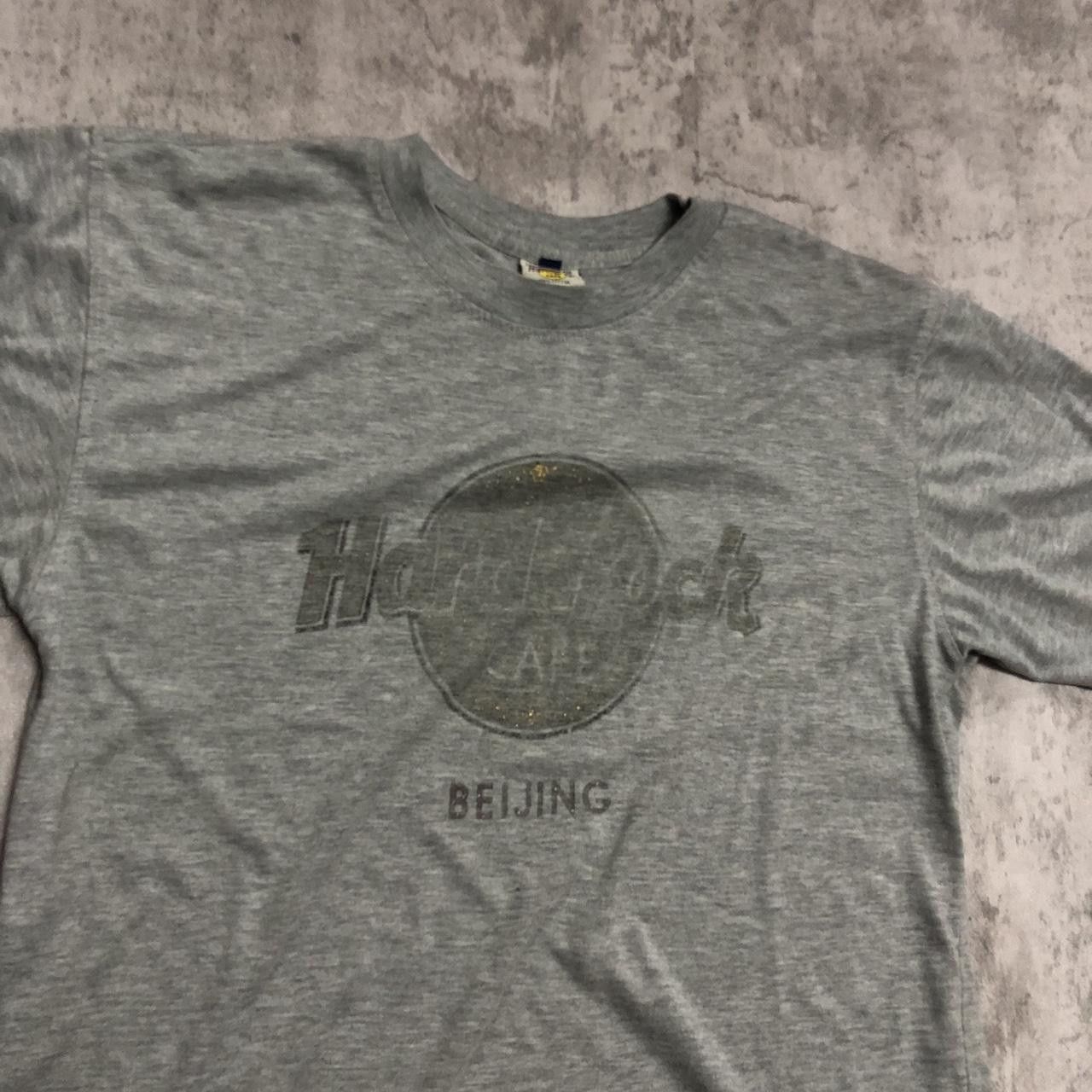 Hard Rock Cafe Grey Hard Rock Cafe Beijing tee #90s Size US M / EU 48-50 / 2 - 2 Thumbnail