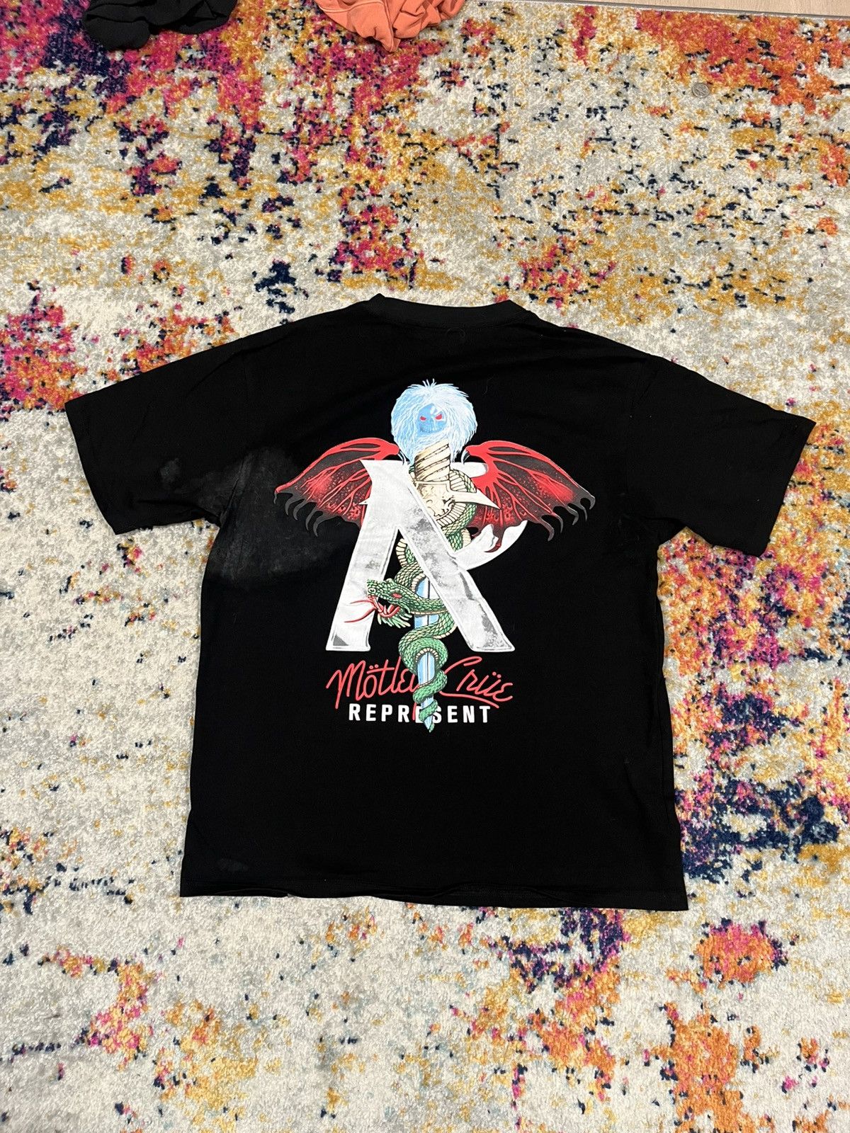 Represent Clo. Motley Crue Shjrt XL Size US XL / EU 56 / 4 - 1 Thumbnail