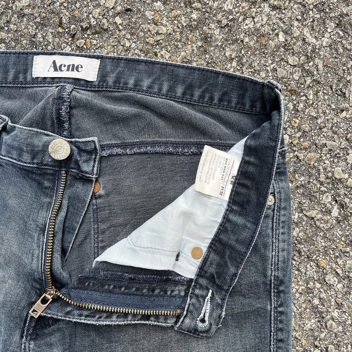 Acne Studios Acne studios Max Man Ray Slim Denim Washed Faded Jeans Size US 31 - 7 Thumbnail