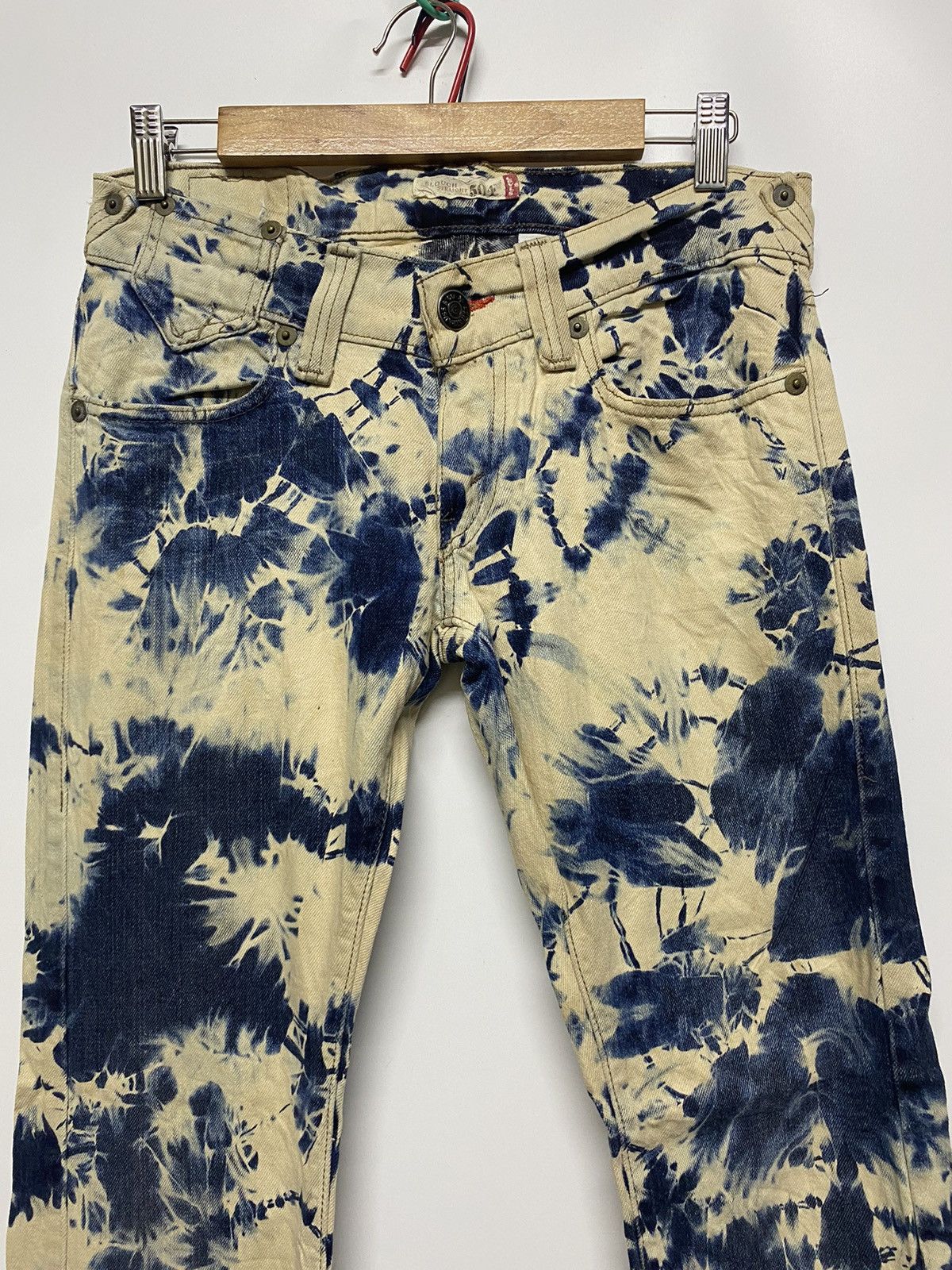 Levi's × Levi's Vintage Clothing Vintage Levis 504 Slouch Jeans Distressed Pants Sz 30 Size 30" / US 8 / IT 44 - 5 Thumbnail