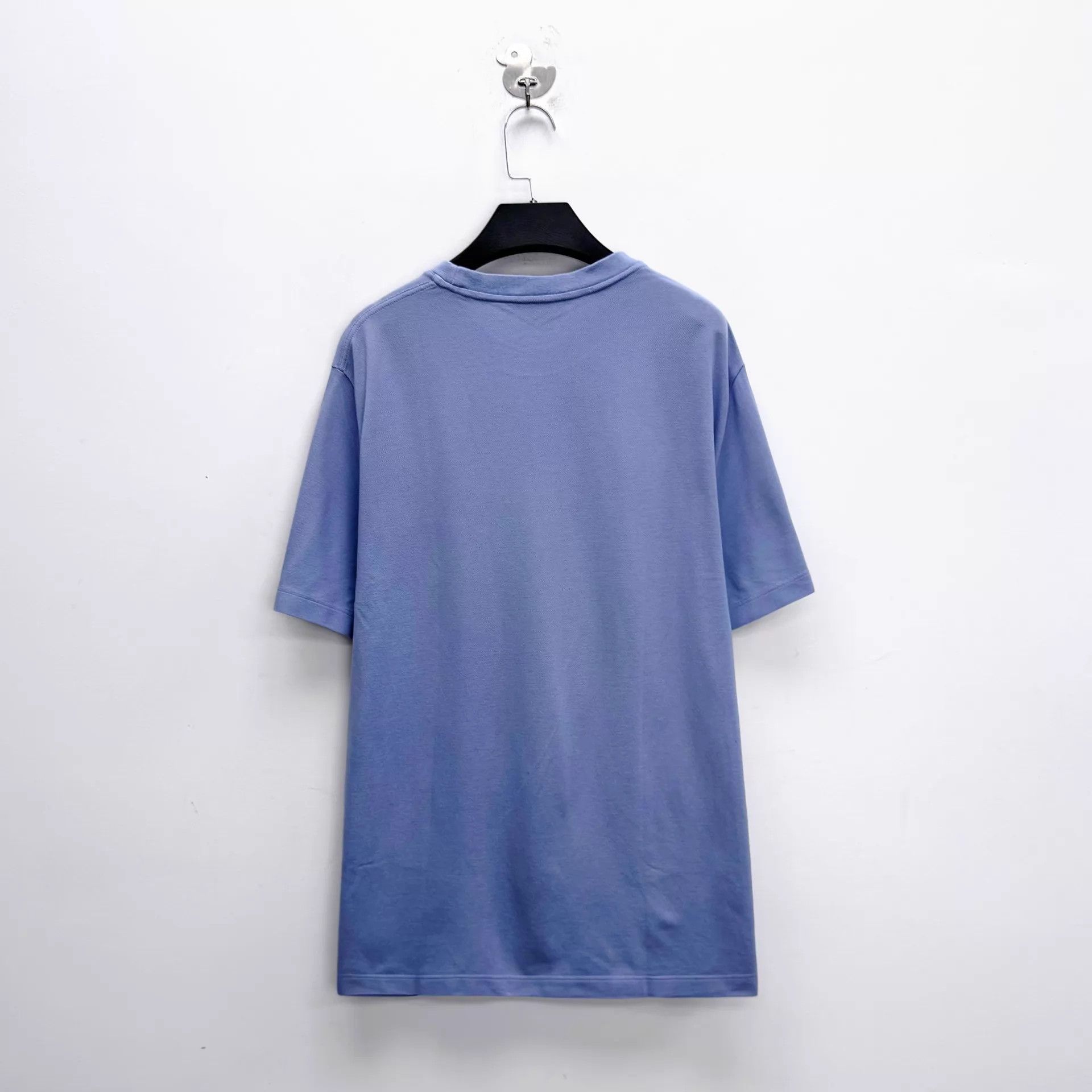 Hermes Hermes Light Blue H Logo Chest Pocket SS Unisex L Size US L / EU 52-54 / 3 - 2 Thumbnail
