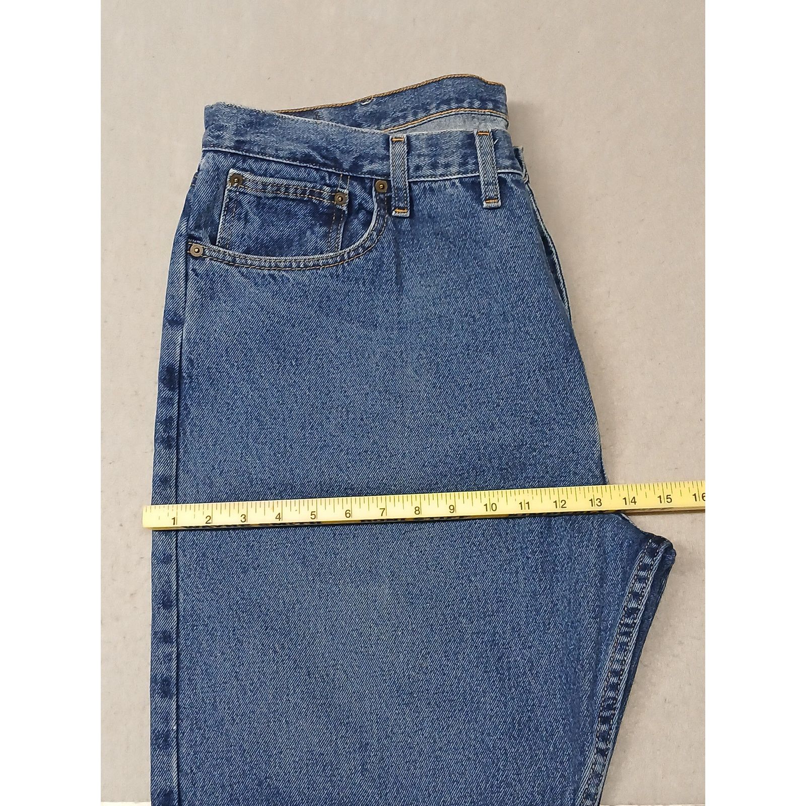 Other Magellan (44x30) Men's Straight Leg Blue Denim Jeans Size US 44 / EU 60 - 5 Thumbnail