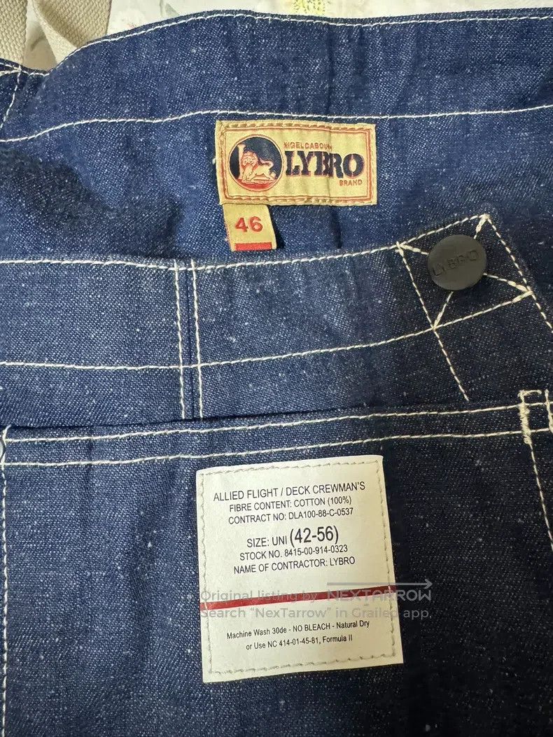 Nigel Cabourn Nigel Cabourn Vintage Loose Denim Overalls Size US 30 / EU 46 - 7 Thumbnail