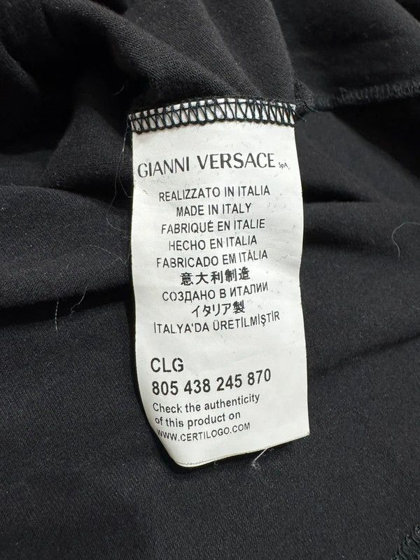 Versus Versace Gianni Versace Versus Gold Logo Tshirt Tee size M Size US M / EU 48-50 / 2 - 7 Thumbnail