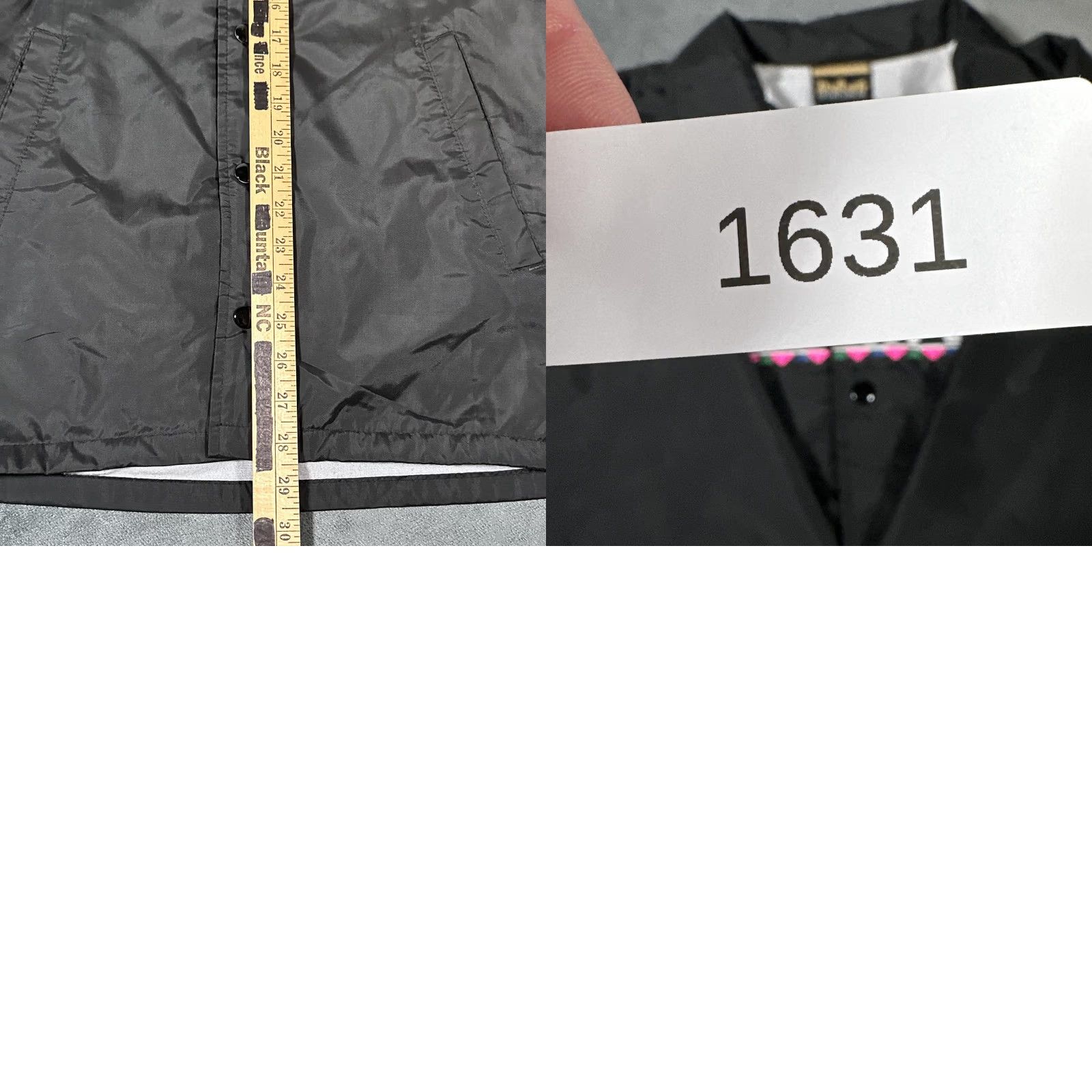 Coach VINTAGE Auburn Sportswear Do The Right Thing Jacket Mens Small Black Windbreaker Snap Button 90s Hip Hop Size US S / EU 44-46 / 1 - 8 Thumbnail