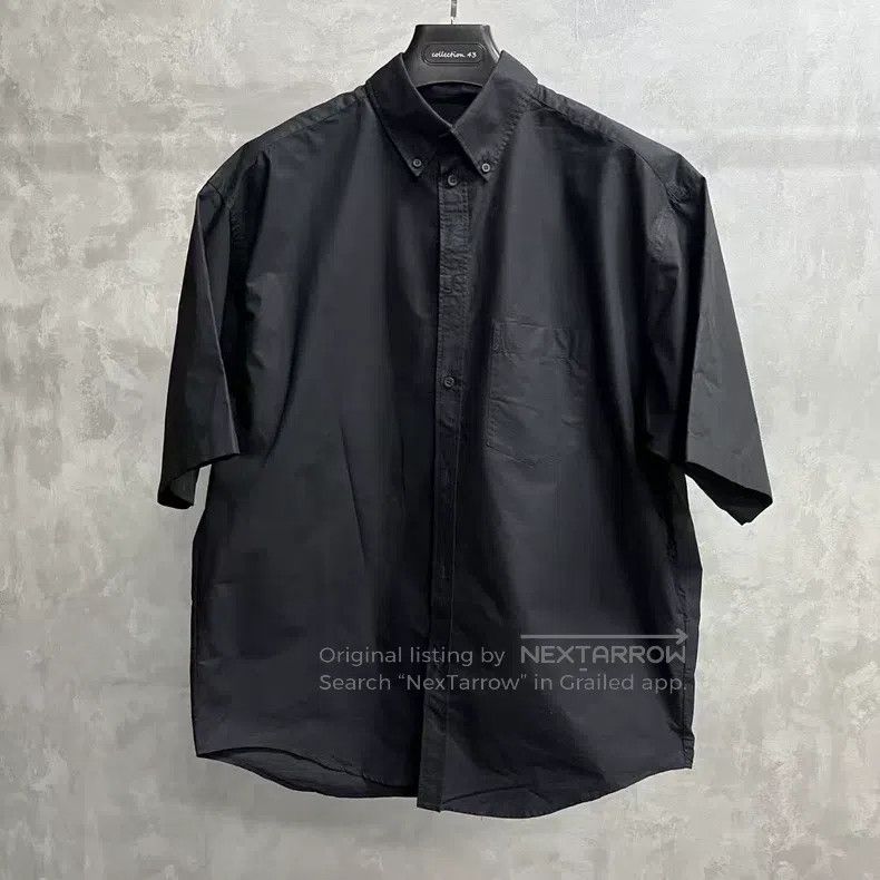 Balenciaga Balenciaga size 37 Black print pattern collar single-breas Size US XS / EU 42 / 0 - 2 Thumbnail