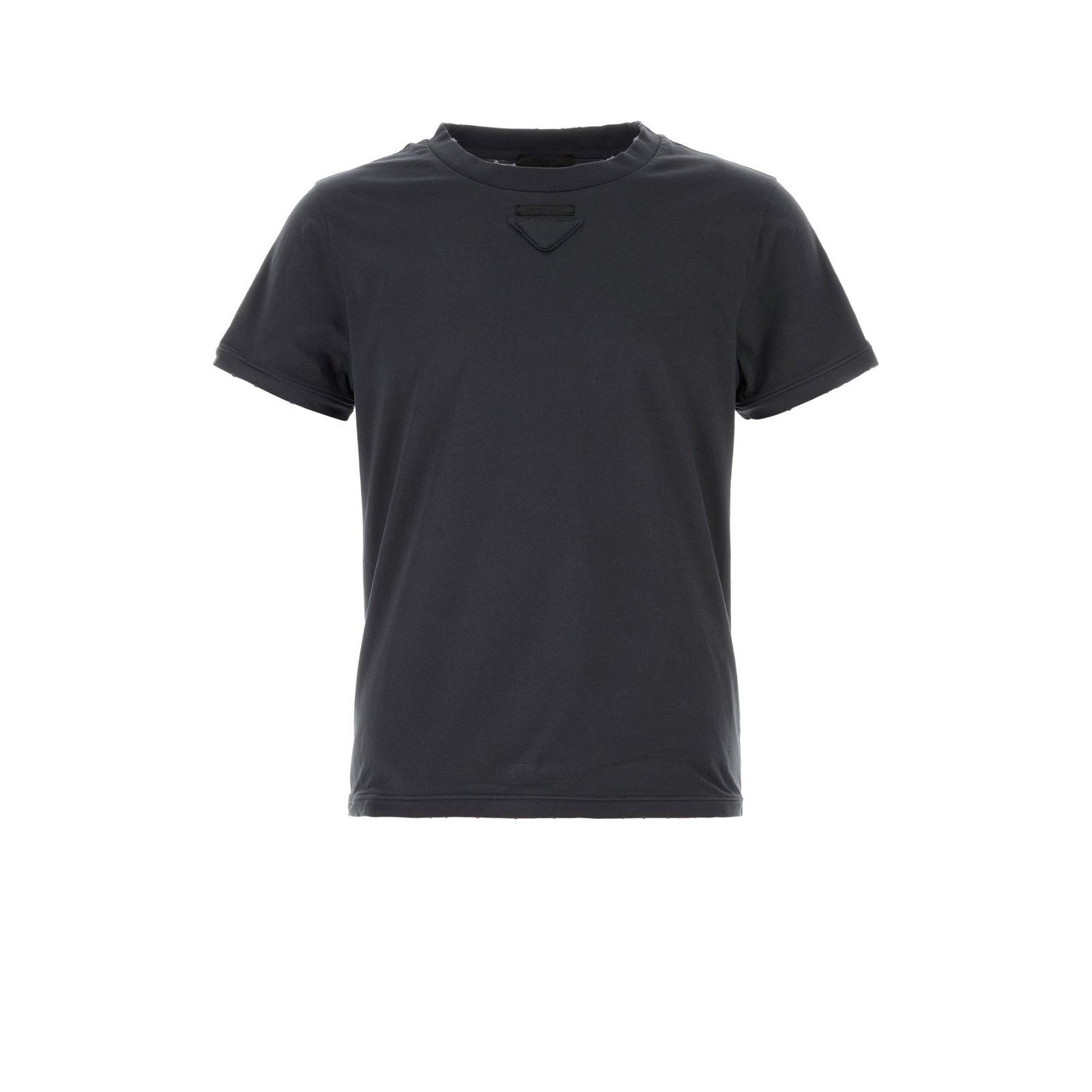 Prada PRADA Graphite Cotton T-shirt New & Authentic (Men's size:M; Size US M / EU 48-50 / 2 - 1 Thumbnail