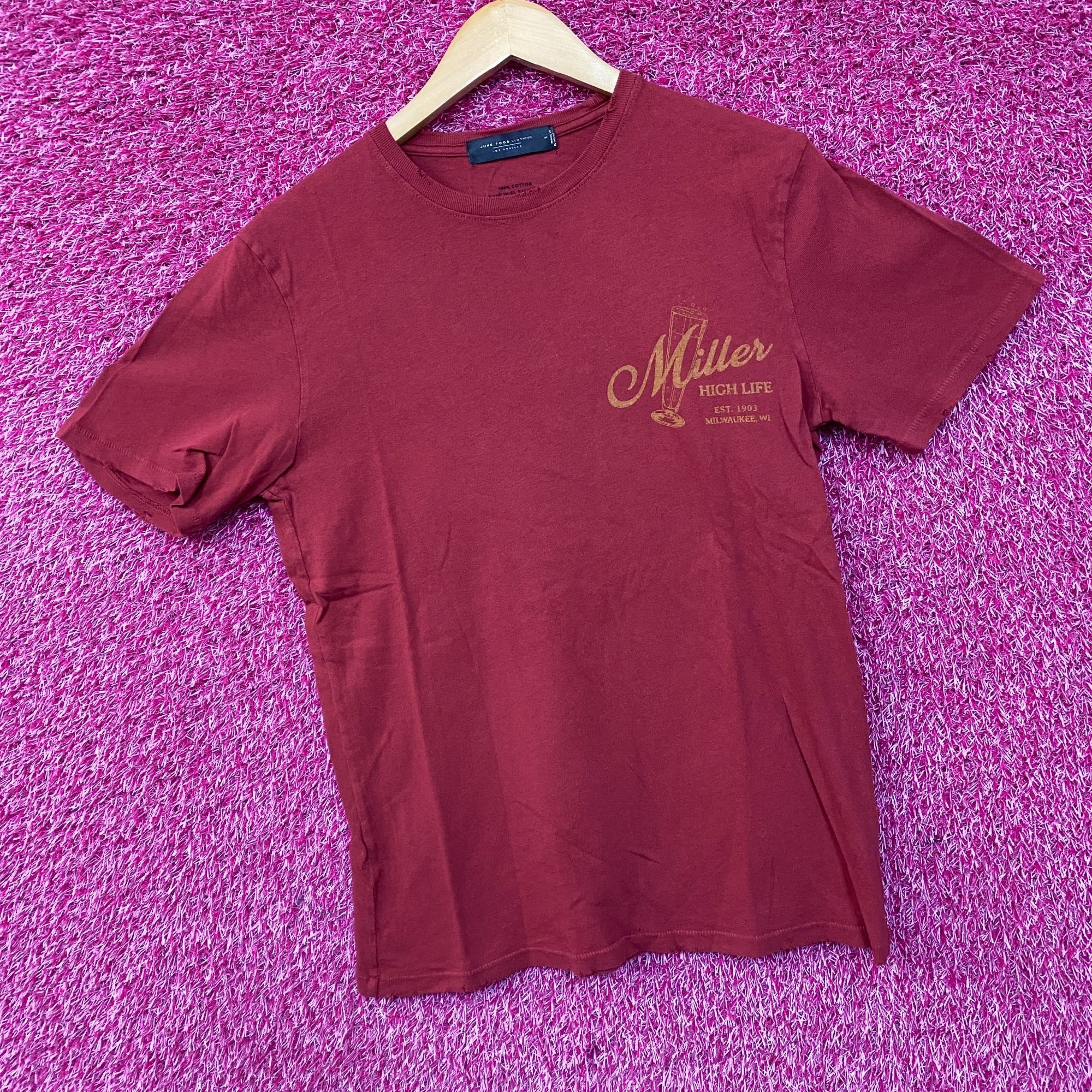Junk Food Junk Food Clothing Miller High Life Sportsman's Club T-Shirt Size US S / EU 44-46 / 1 - 3 Thumbnail