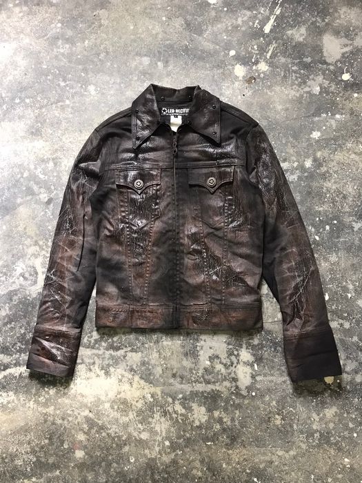 Archival Clothing Led Rechwe Bikers jacket punk style | Grailed