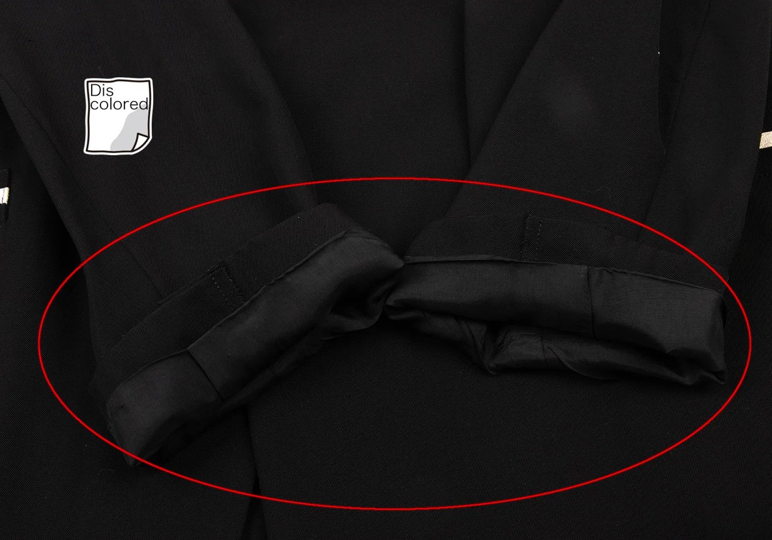 Yohji Yamamoto Yohji Yamamoto Wool Gabardine Jacket Black Beige M Size US M / EU 48-50 / 2 - 9 Thumbnail