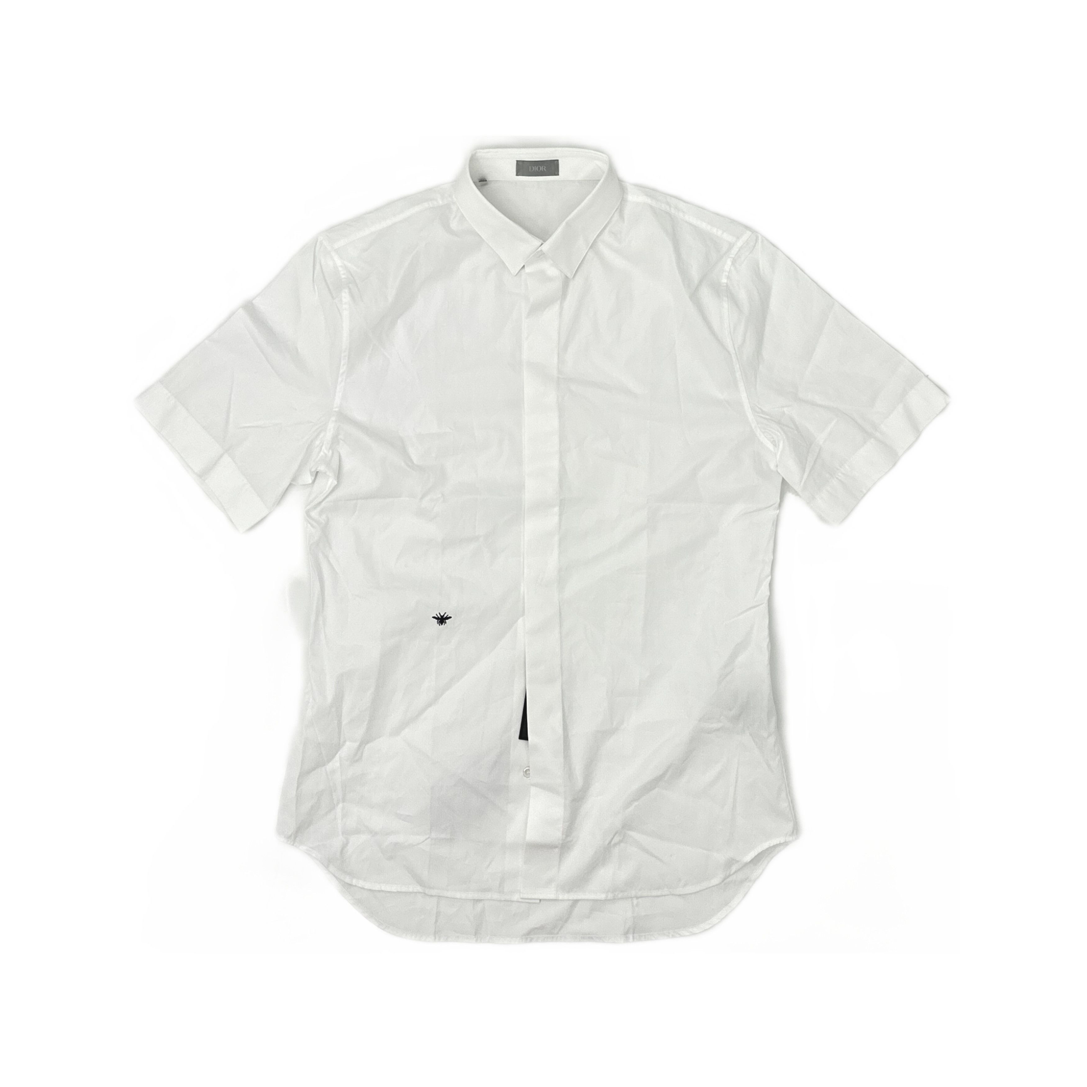 Dior Dior Embroidered Bee Shirt US M Size US XXS / EU 40 - 1 Thumbnail
