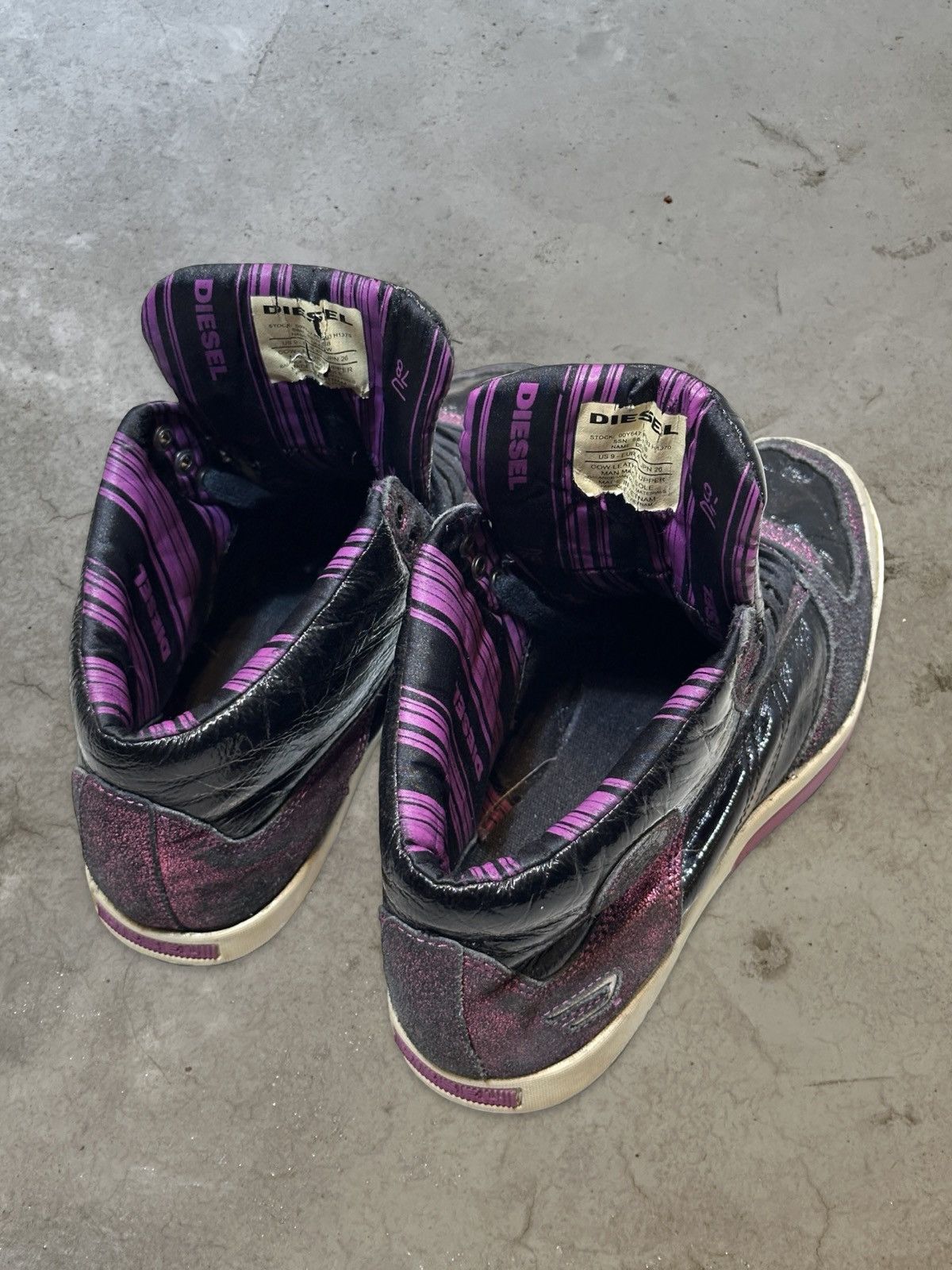 Diesel (SS08) DEEP W HI TOP Size US 10 / IT 40 - 10 Thumbnail