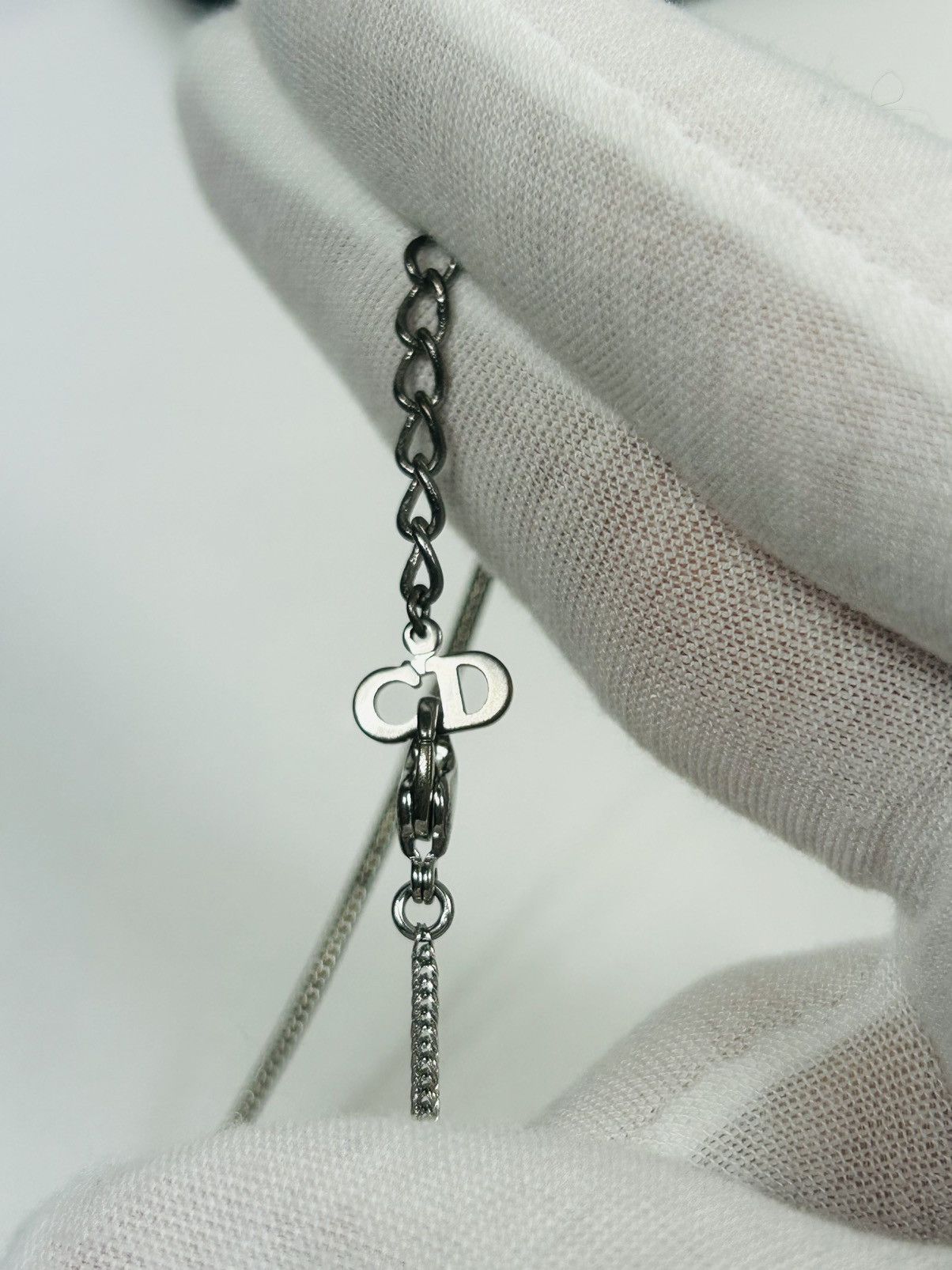 Dior Dior Encrusted CD Necklace Size ONE SIZE - 5 Thumbnail