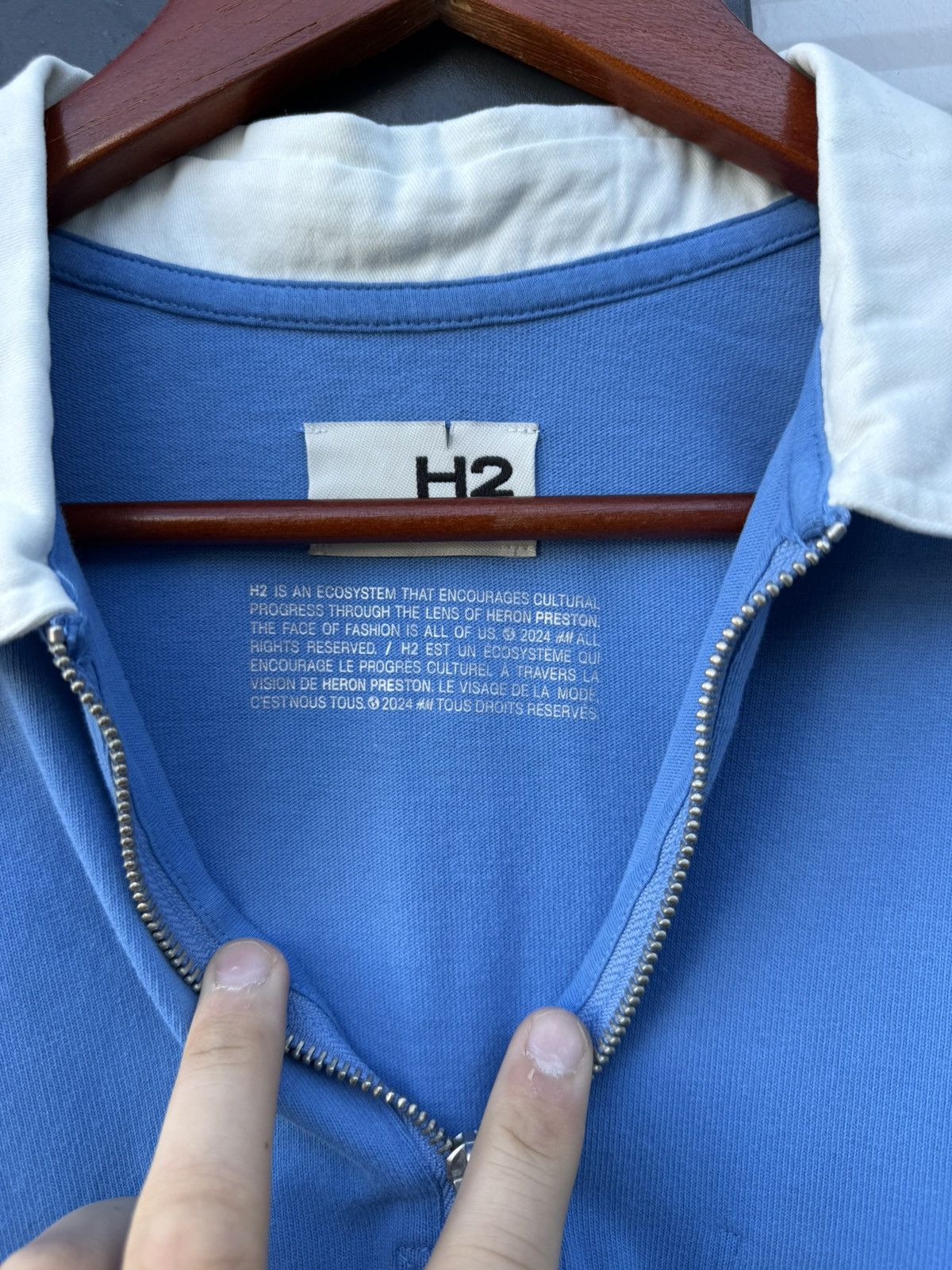 H&M × Heron Preston H&M x Heron Preston Polo Shirt Size US S / EU 44-46 / 1 - 3 Thumbnail