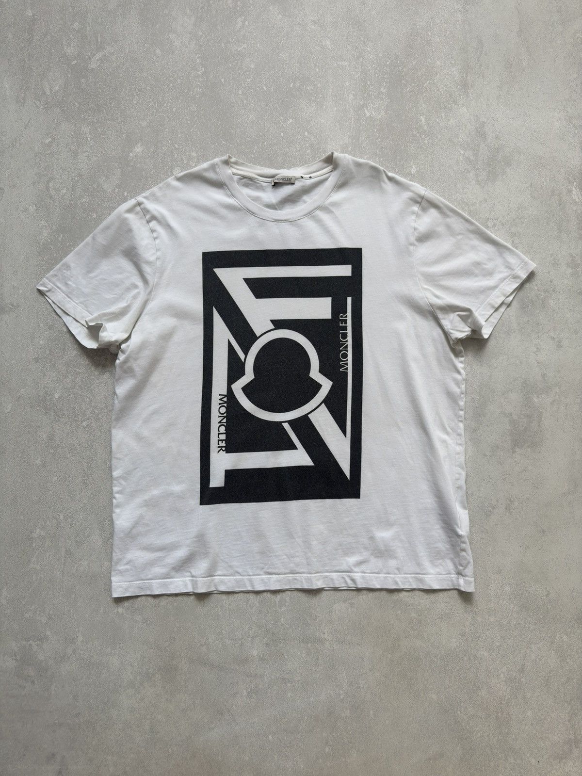 Moncler Moncler Craig Green Maglia Graphic Print T-Shirt White 