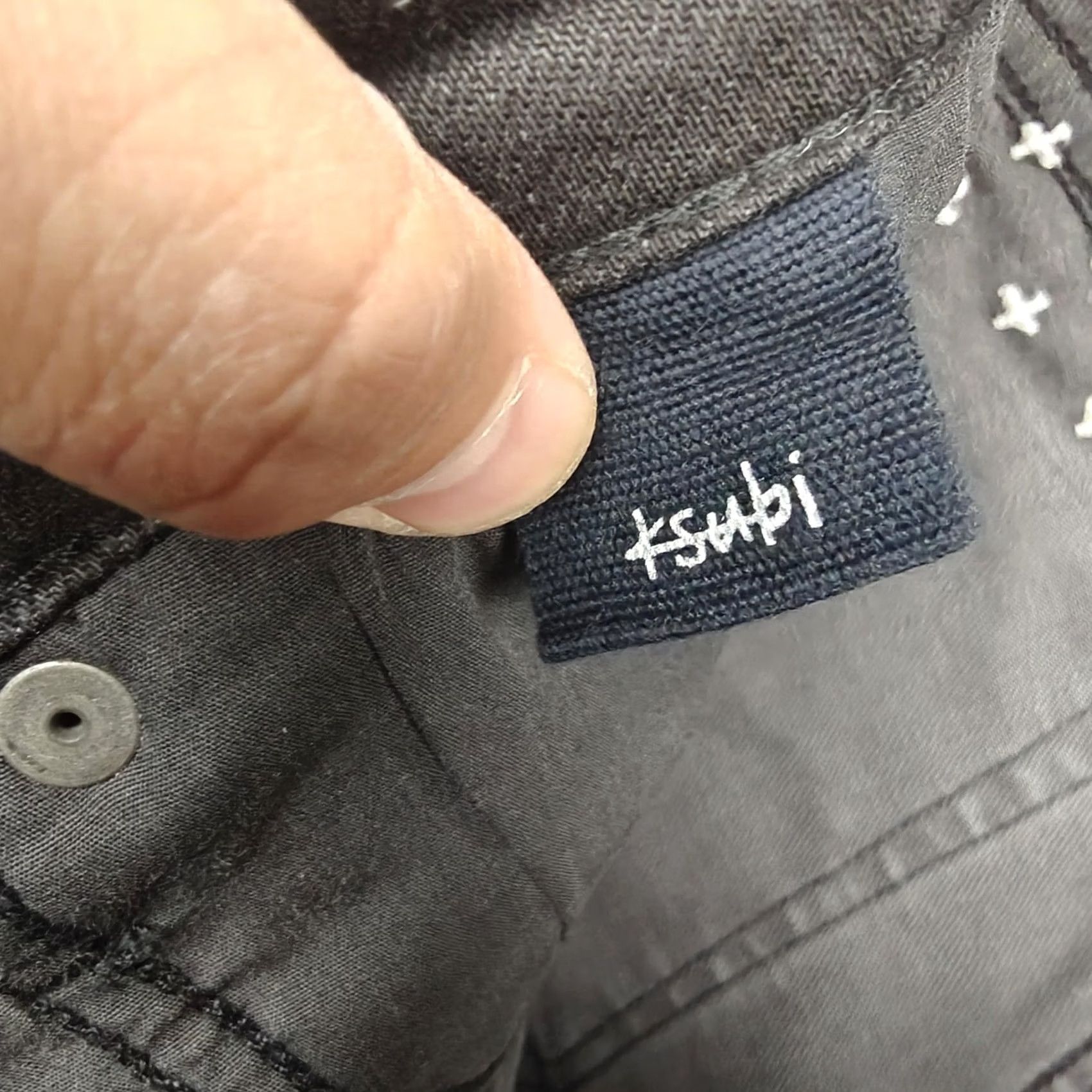Ksubi VINTAGE Ksubi Van Winkle Scrapyard Jeans Mens 29x32 Black Slim Stretch Denim Charcoal Size US 29 - 4 Thumbnail