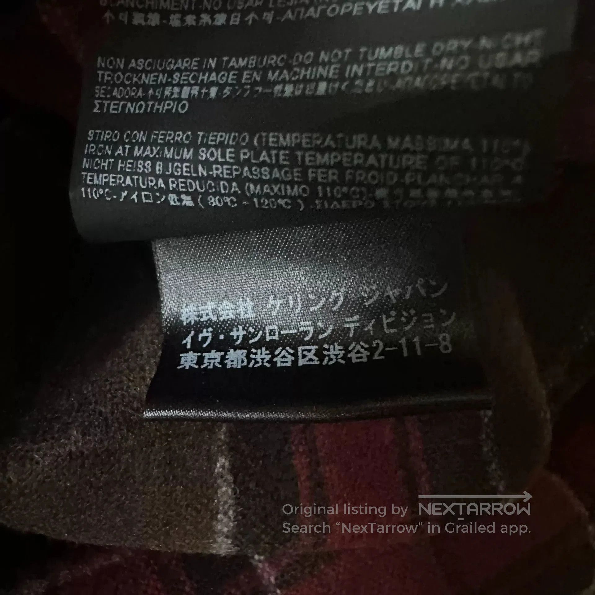 Saint Laurent Paris Saint Laurent SLP 13FW Red Plaid Wool Shirt. Size US S / EU 44-46 / 1 - 6 Thumbnail