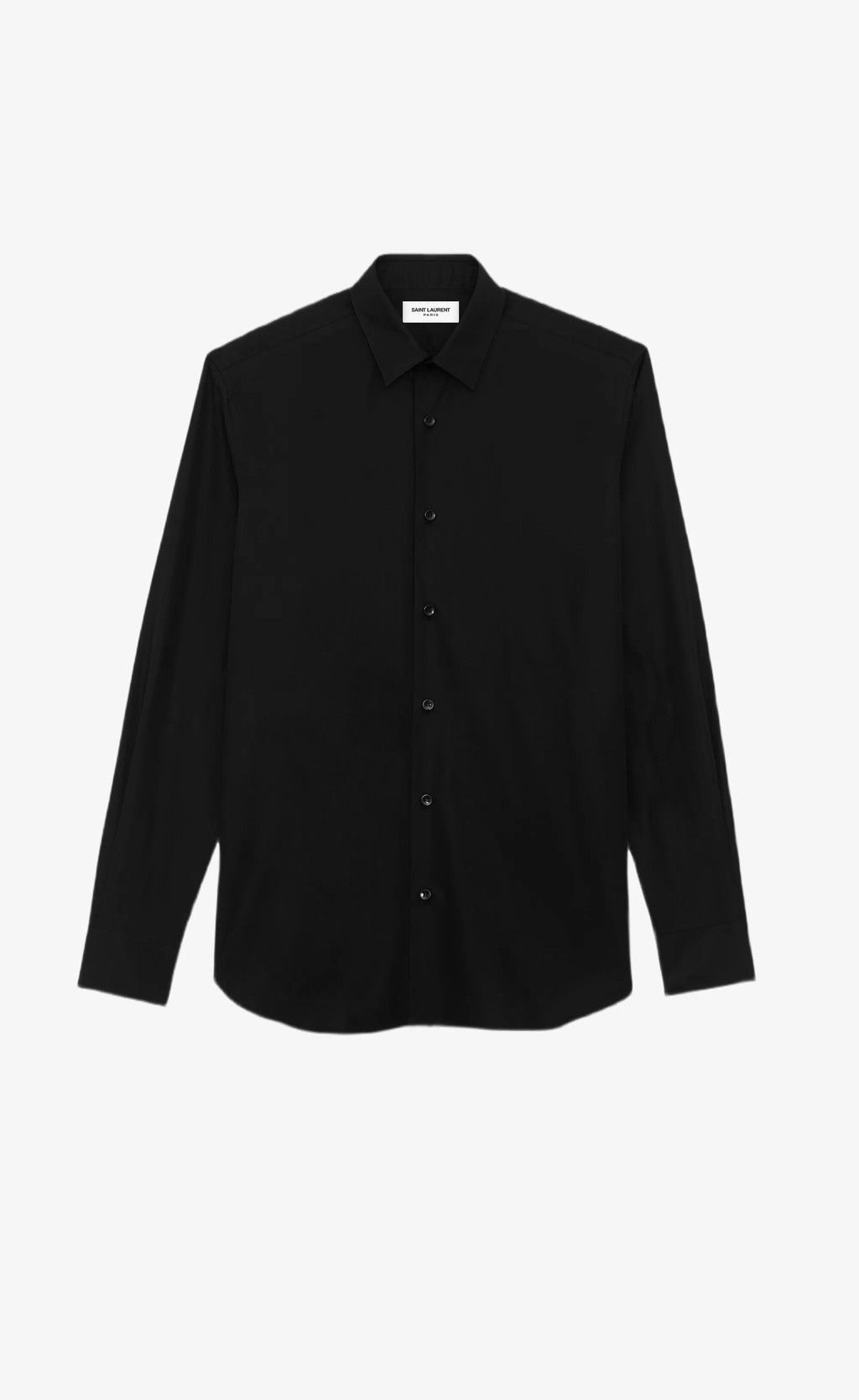 Saint Laurent Paris o1bcso1str0426 Shirt in Black Size US M / EU 48-50 / 2 - 1 Thumbnail