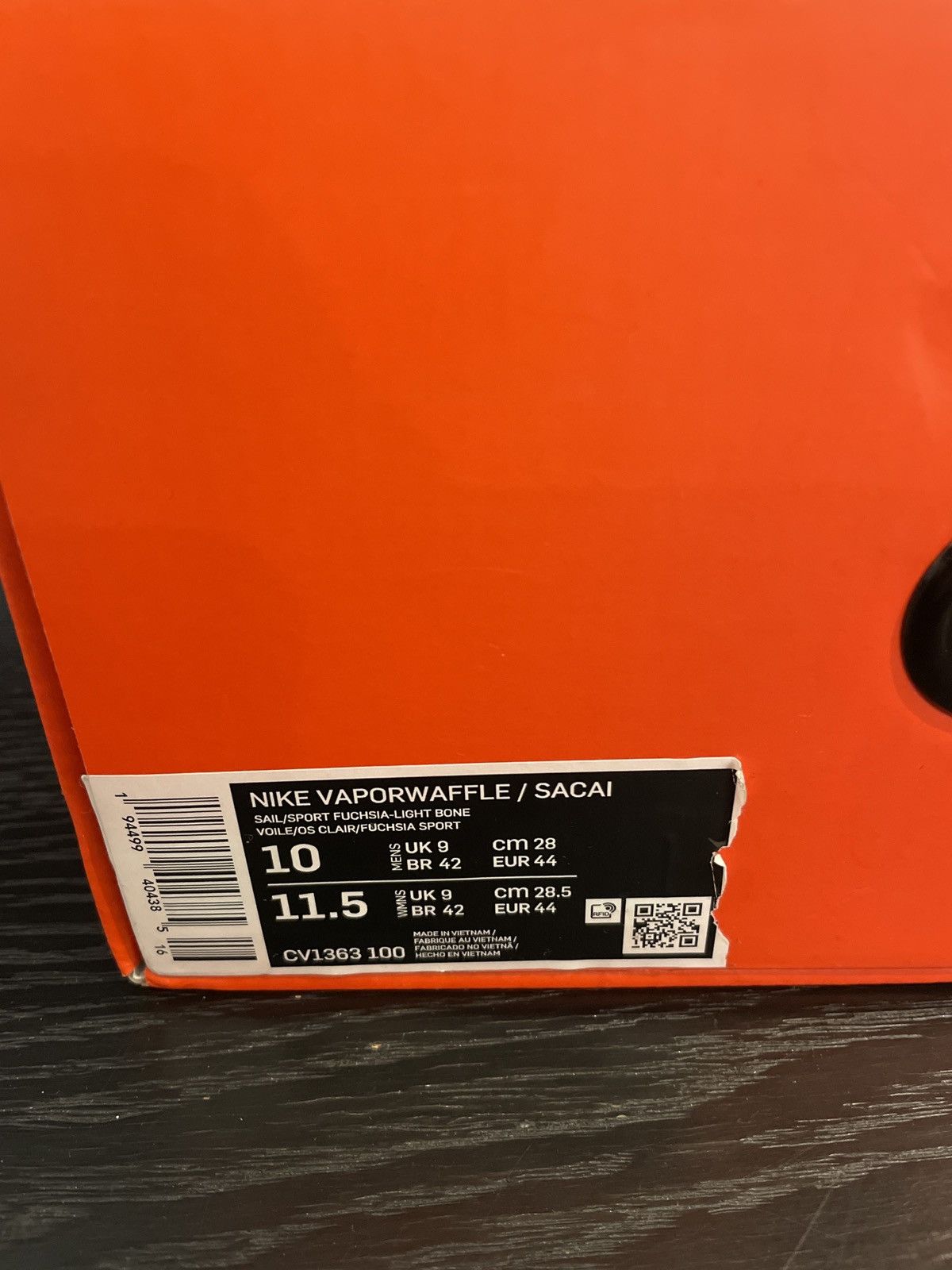 Nike × Sacai Nike Saca Vapourwaffle Size US 10 / EU 43 - 7 Thumbnail
