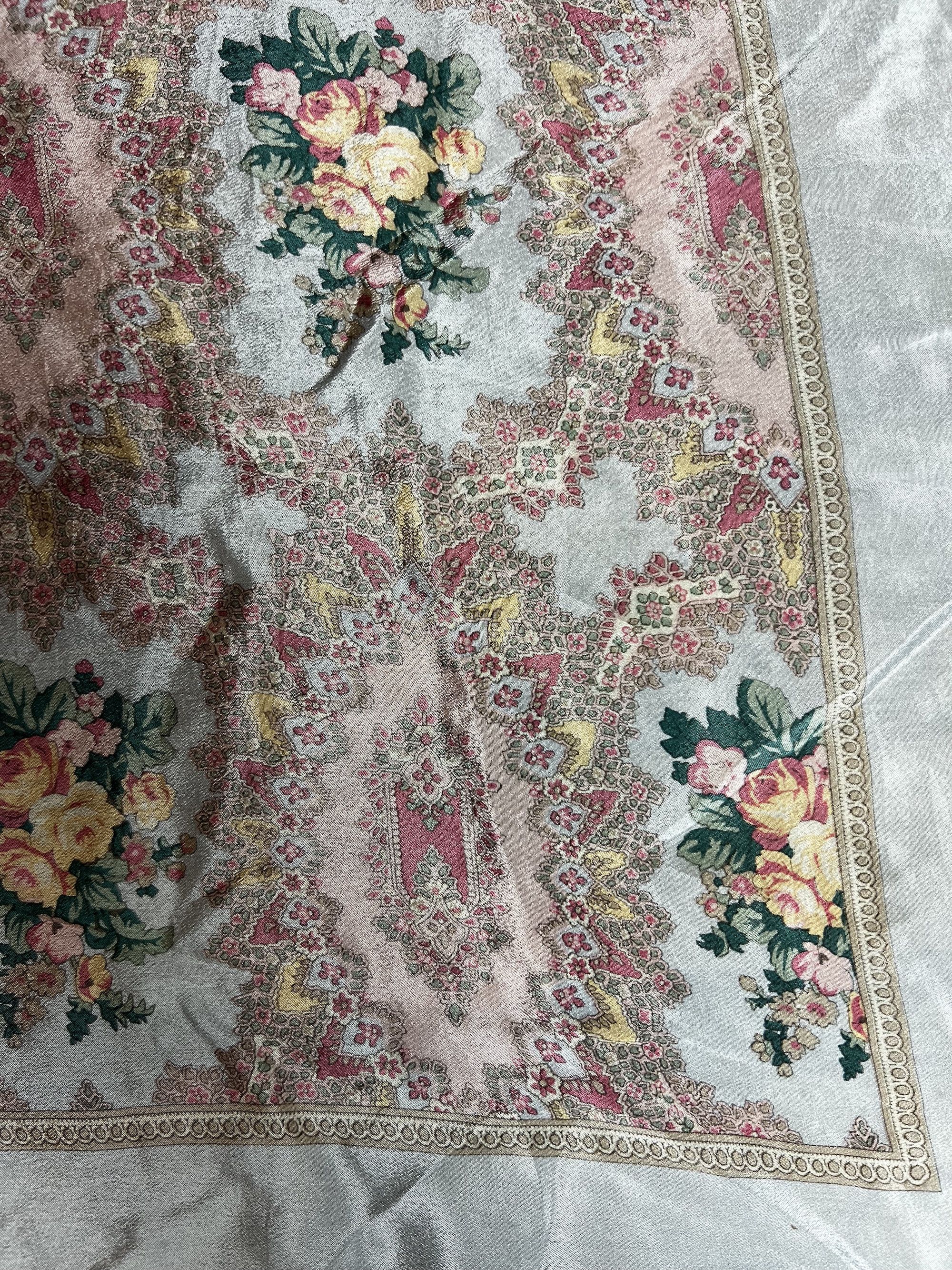Polo Ralph Lauren Vintage Polo Ralph Lauren Floral Pastel French Rose Pattern Size ONE SIZE - 6 Thumbnail