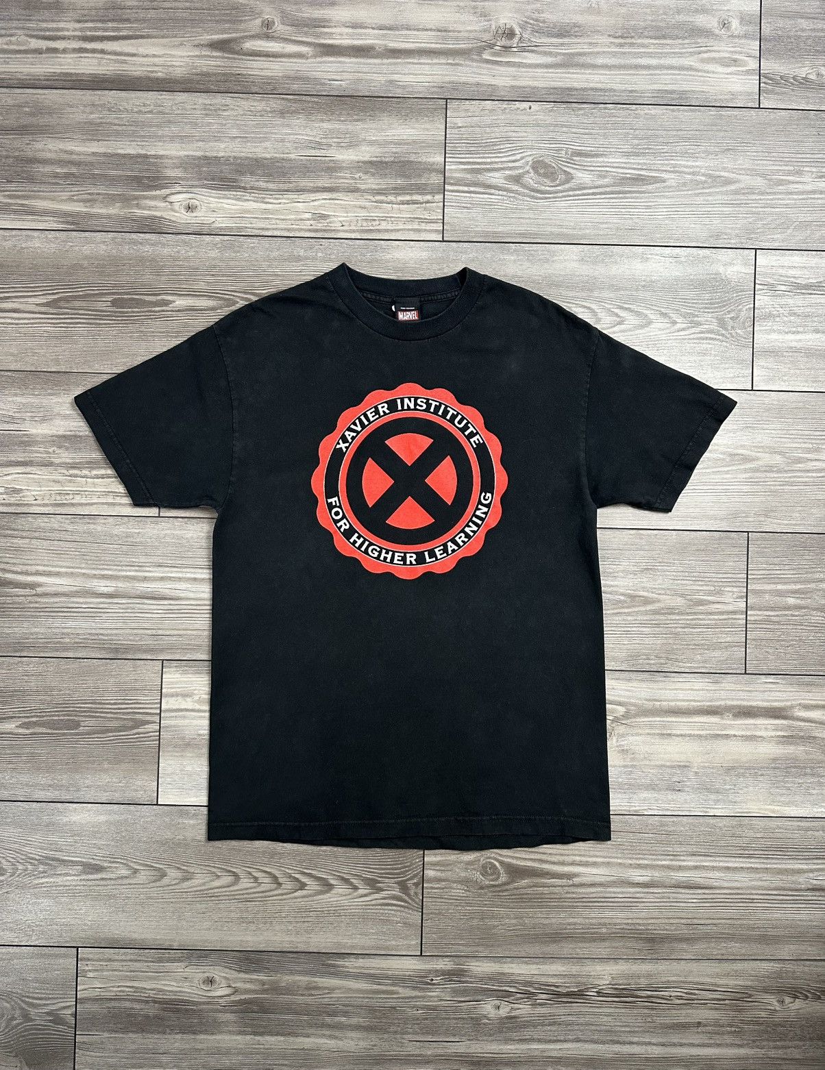 Marvel Comics × Vintage Y2K Marvel Mad Engine Xavier Institute For Higher Learning T Size US L / EU 52-54 / 3 - 1 Thumbnail