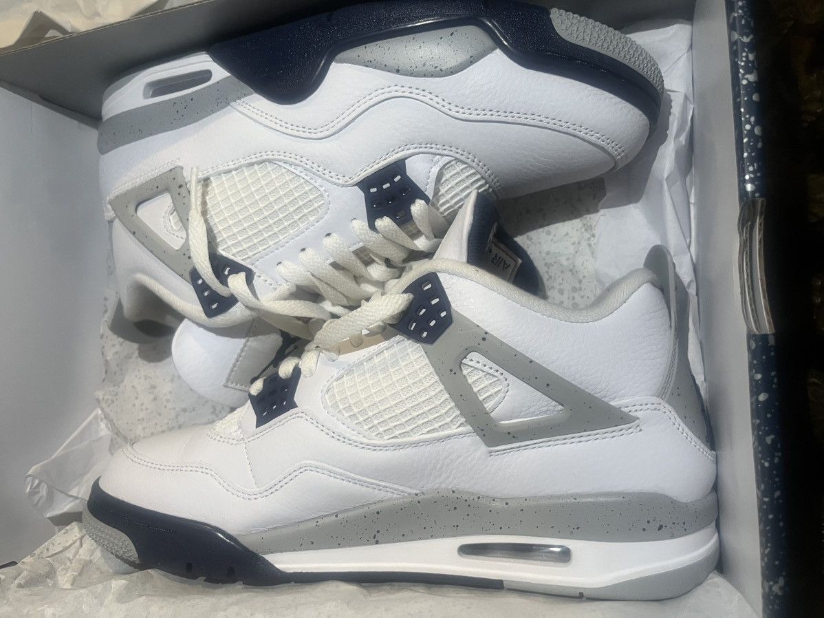 Jordan Brand Jordan 4 navy blue Size US 9.5 / EU 42-43 - 6 Thumbnail