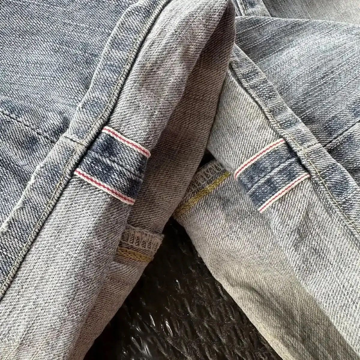 Self Edge RUSTY DIRTY DISTRESSED DENIM REDLINE JEAN FADED SELVEDGE W34 Size US 34 / EU 50 - 18 Thumbnail